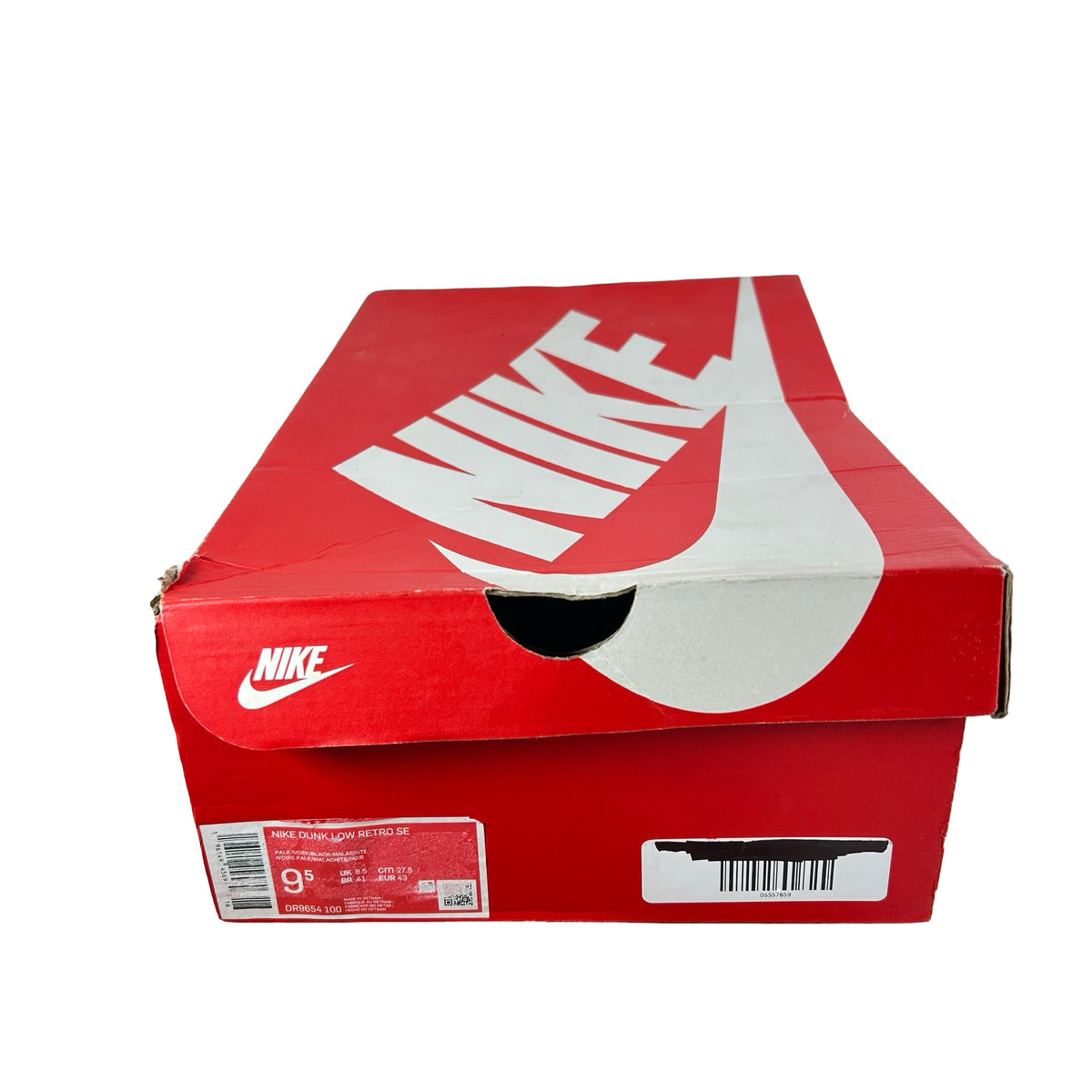 DR9654 100 Nike Dunk Low SE Lottery Pack Malachite Green [USED] - 9.5 M (Used)