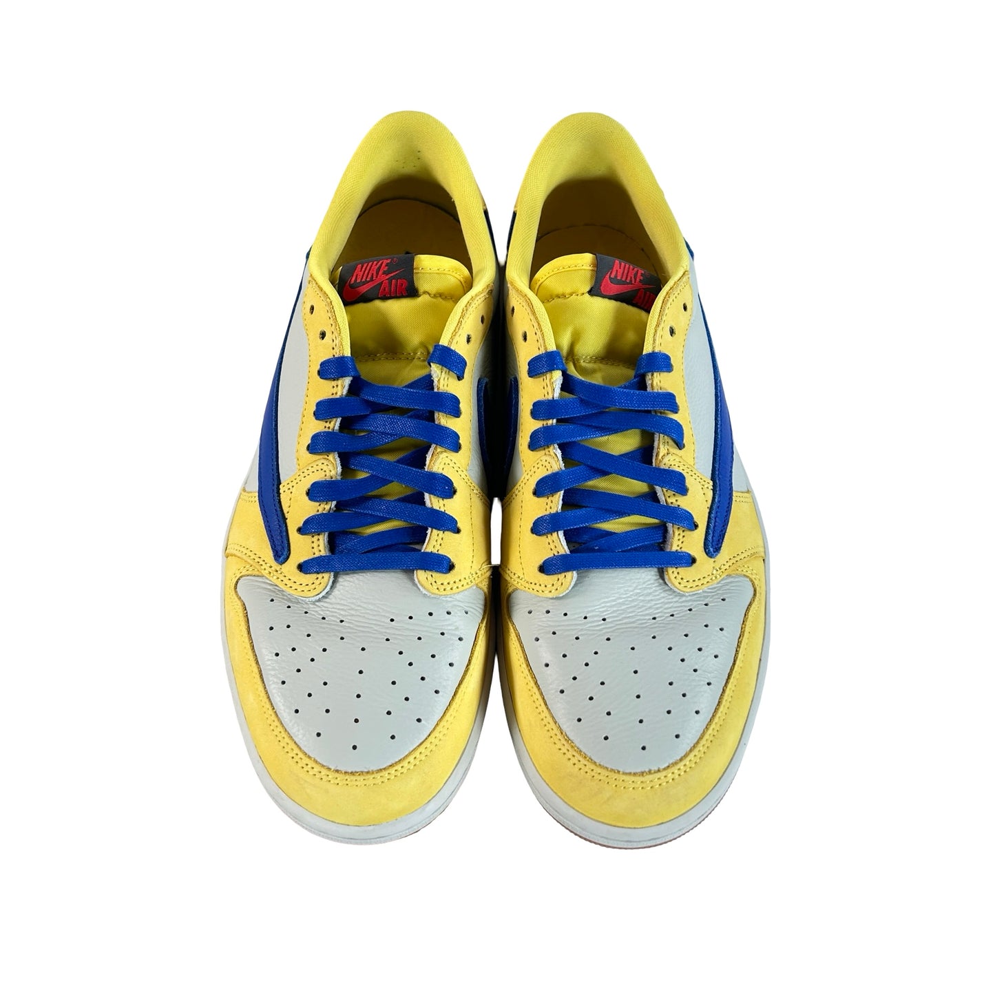 DZ4137 700 Jordan 1 Retro Low OG SP Travis Scott Canary (Women's) [USED] - 13.5 W (Used4)