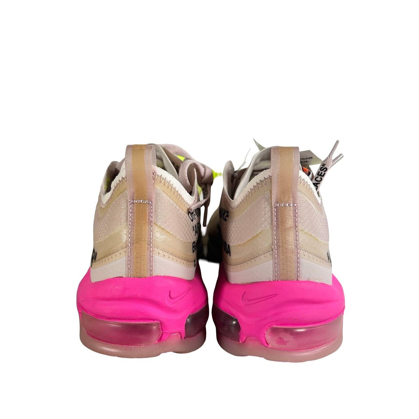 AJ4585 600 Nike Air Max 97 Off-White Elemental Rose Serena Queen [CONDITIONAL] - 9.5 M (Yellowing)