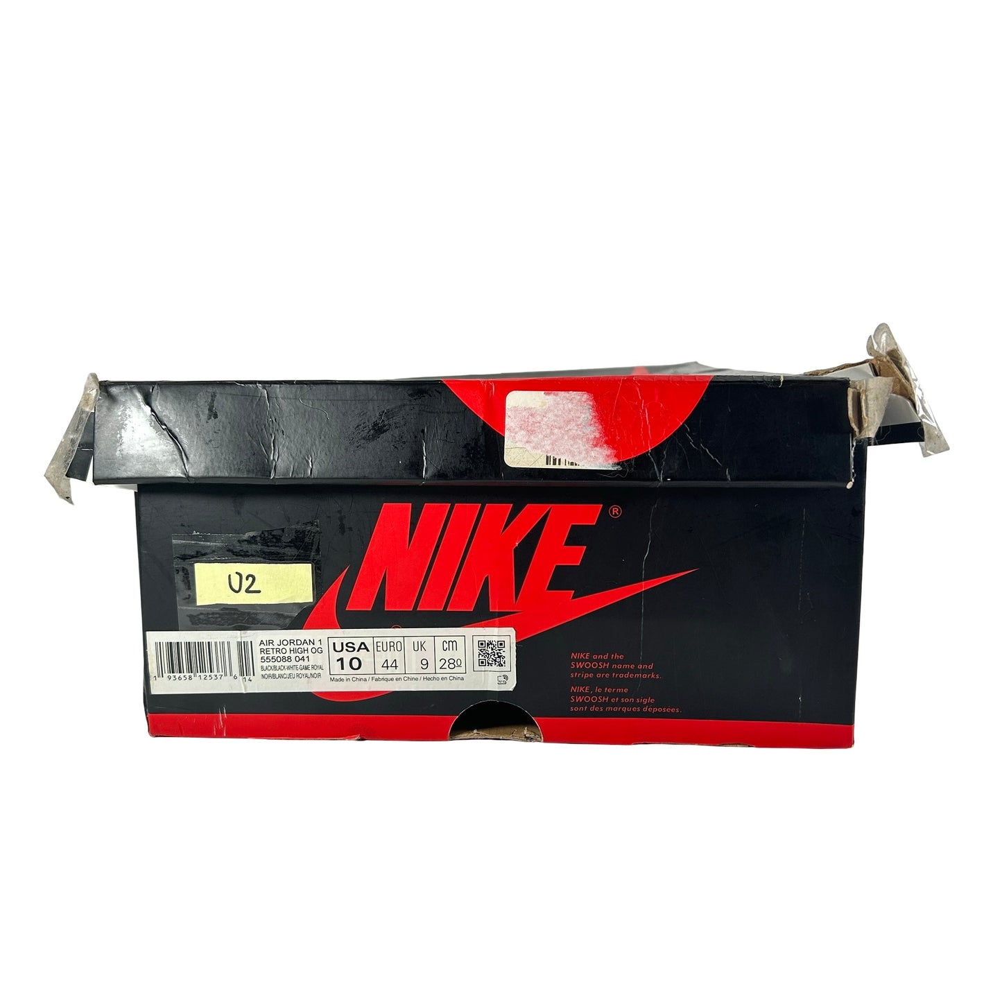 555088 041 Jordan 1 Royal Toe [USED] - 10 M (Used2)