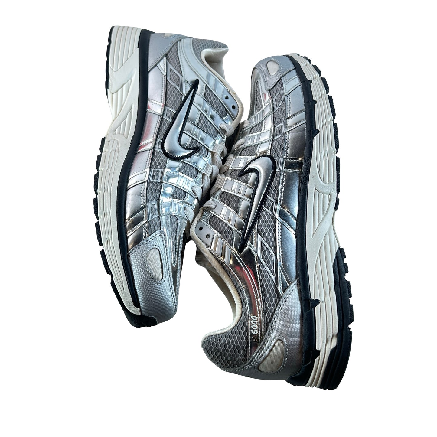 CN0149 001 Nike P-6000 Metallic Silver [USED] - 12 M (Used)
