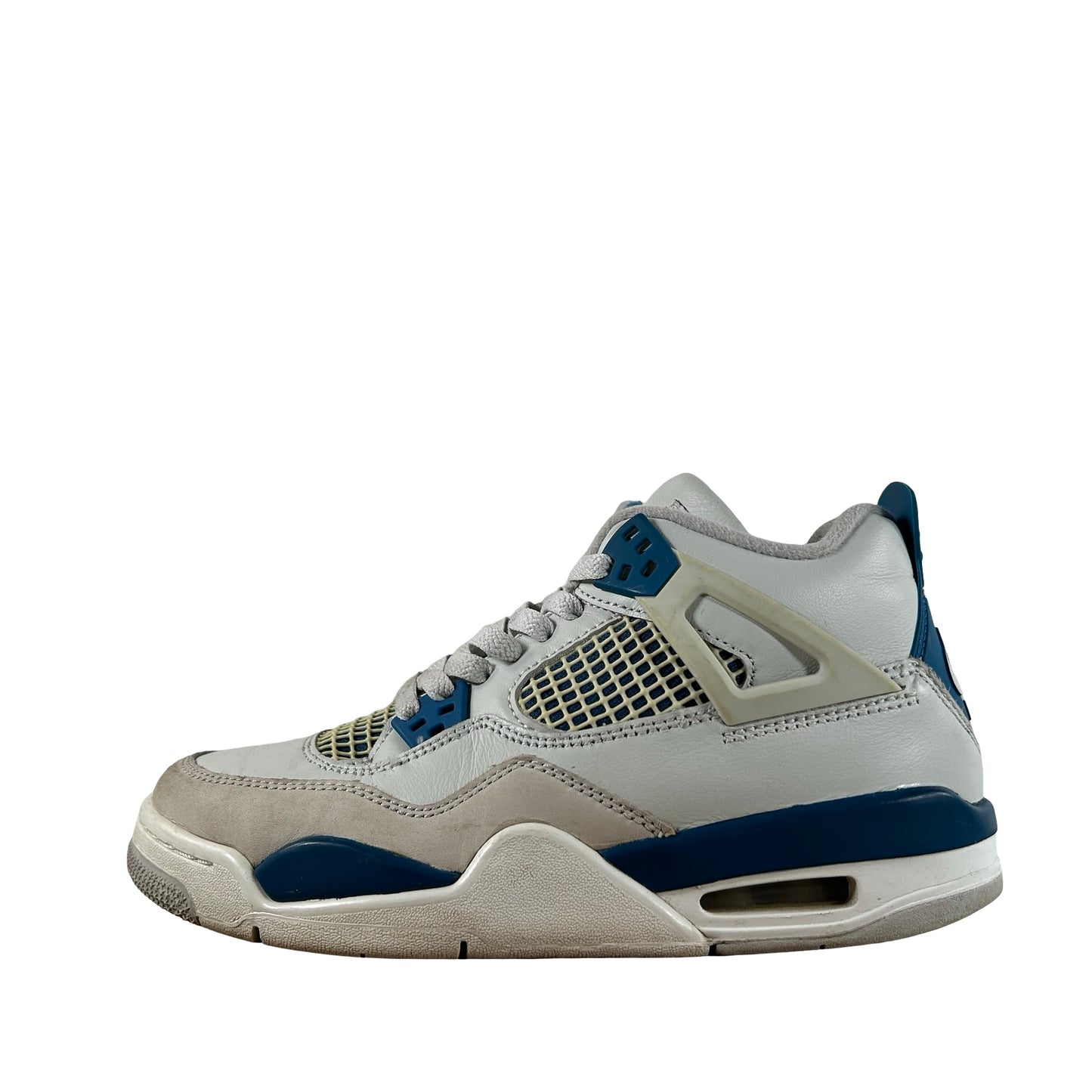 HF4281 141 Jordan 4 Retro Military Blue (2024) (GS) [USED] - 5.5 Y (Used2) (No Box2)