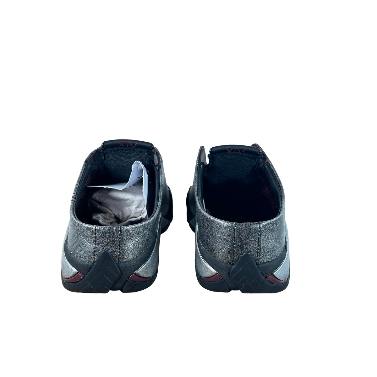 IR0908 001 Air Jordan 14 Retro Mule Mowalola Burnt Red [USED] - 8 M (Used) (No Box)