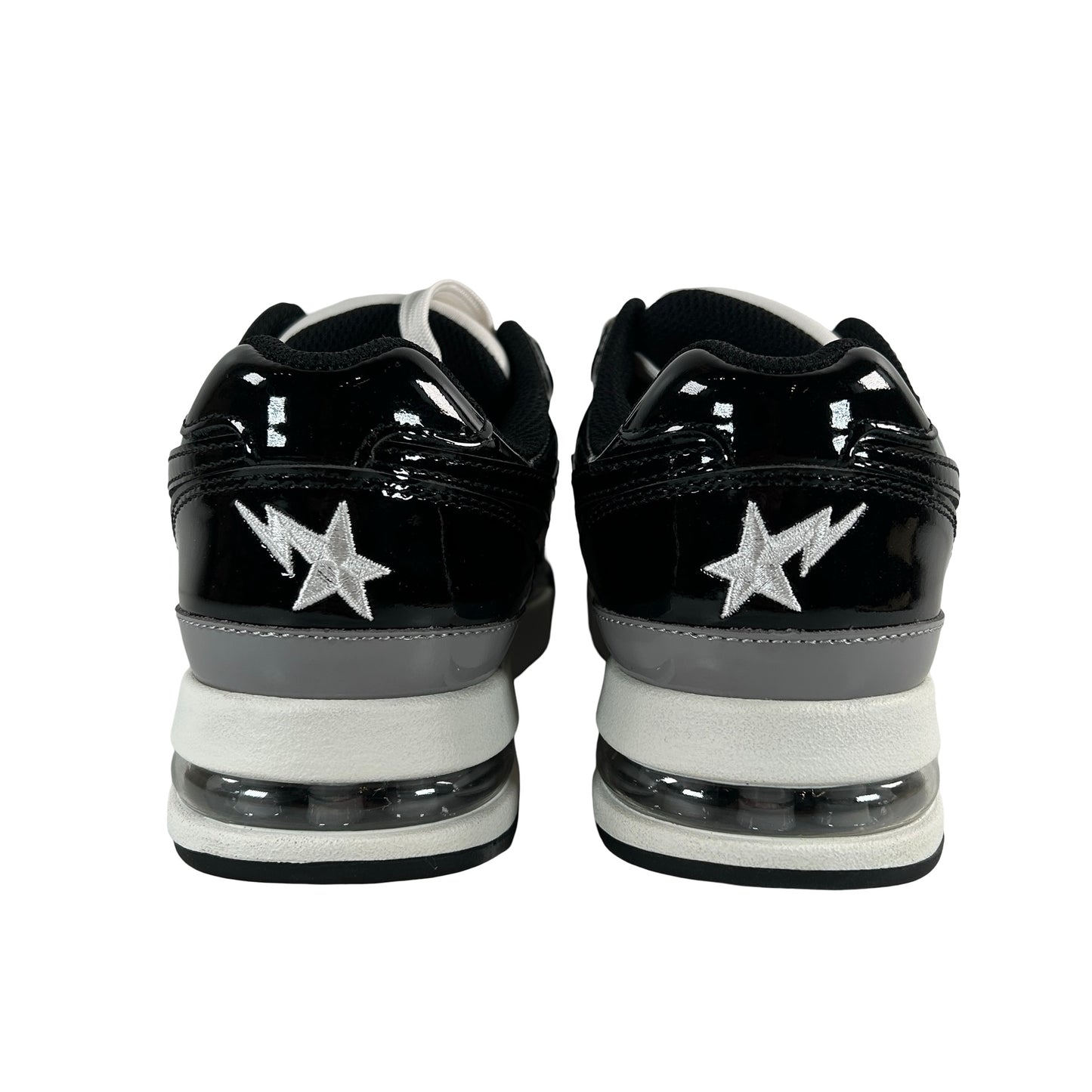 0ZXSHW291009KBKZ A Bathing Ape Bape Road Sta Black White [USED] - 5 M (VNDS)