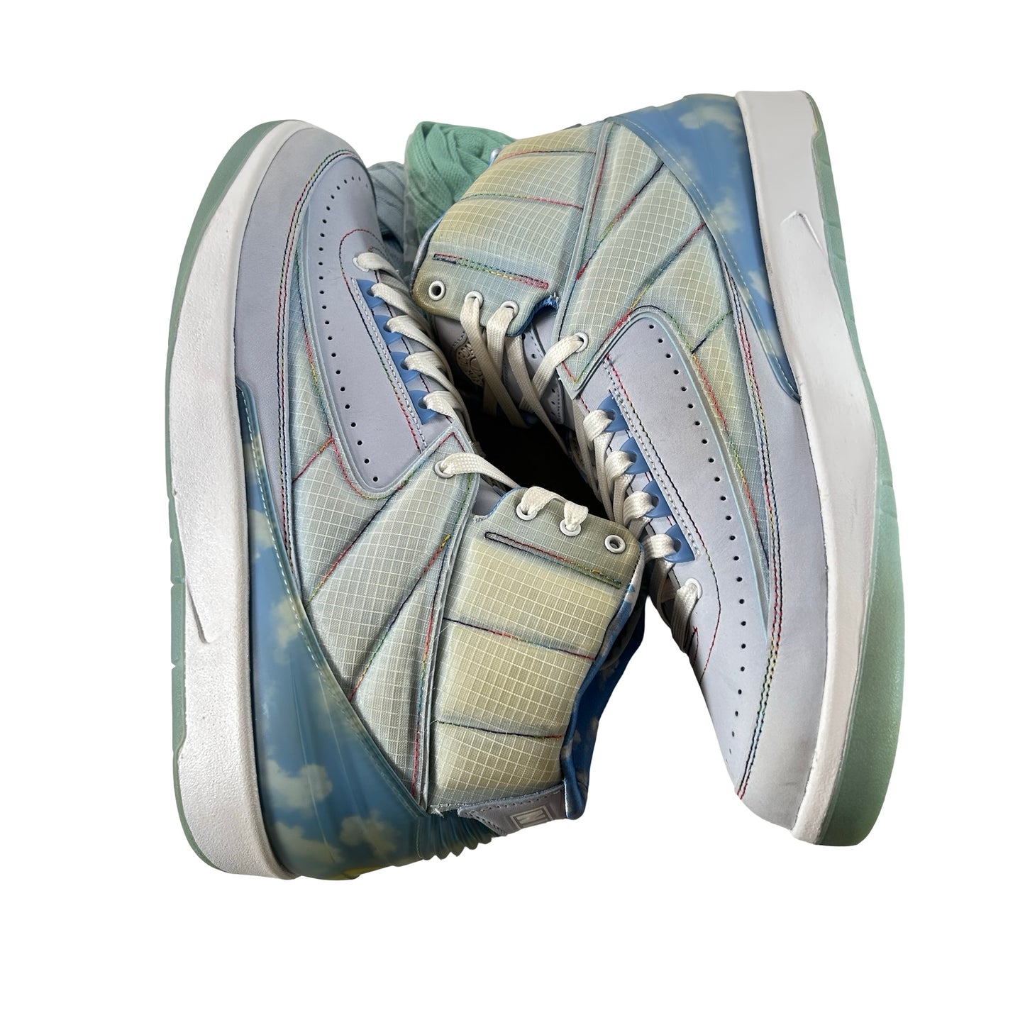 DQ7691 419 Jordan 2 Retro J Balvin - 11 M (Yellowing) (No Box)