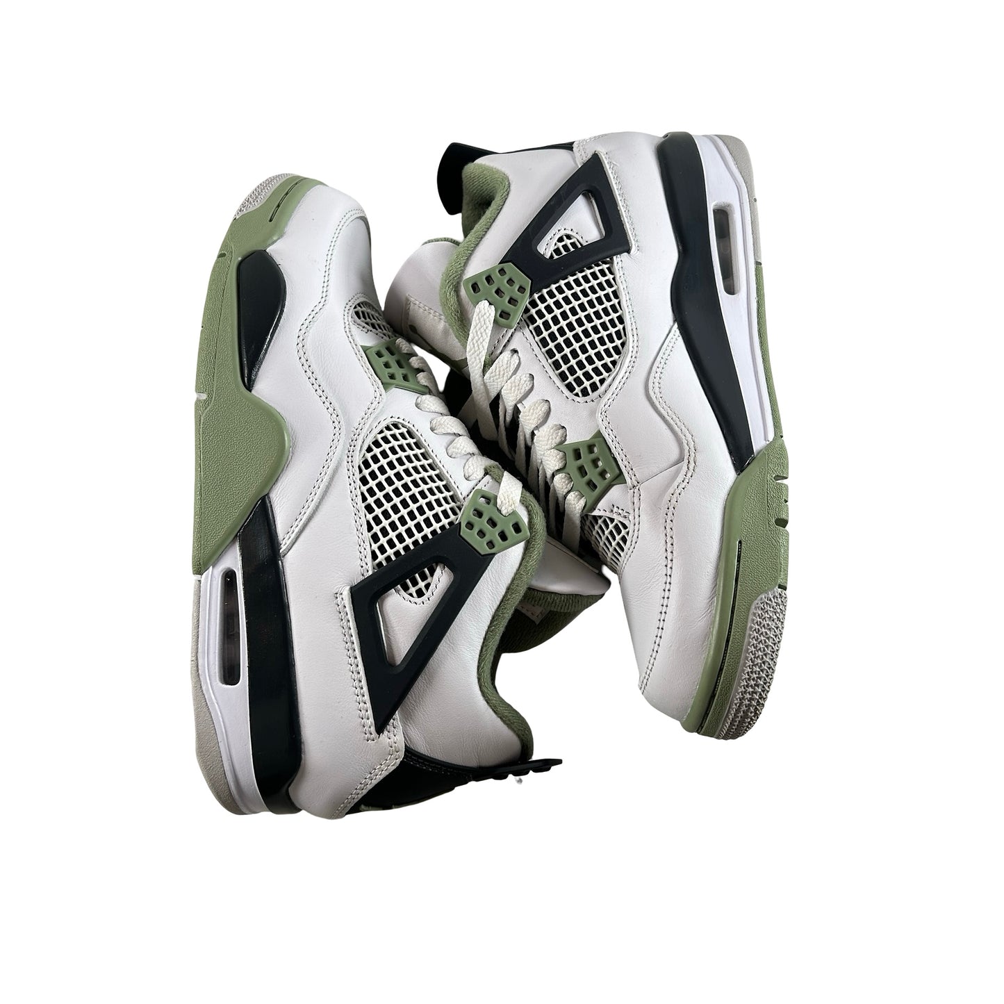 AQ9129 103 Jordan 4 Retro Seafoam (W) [USED] - 8.5 W (Used2)