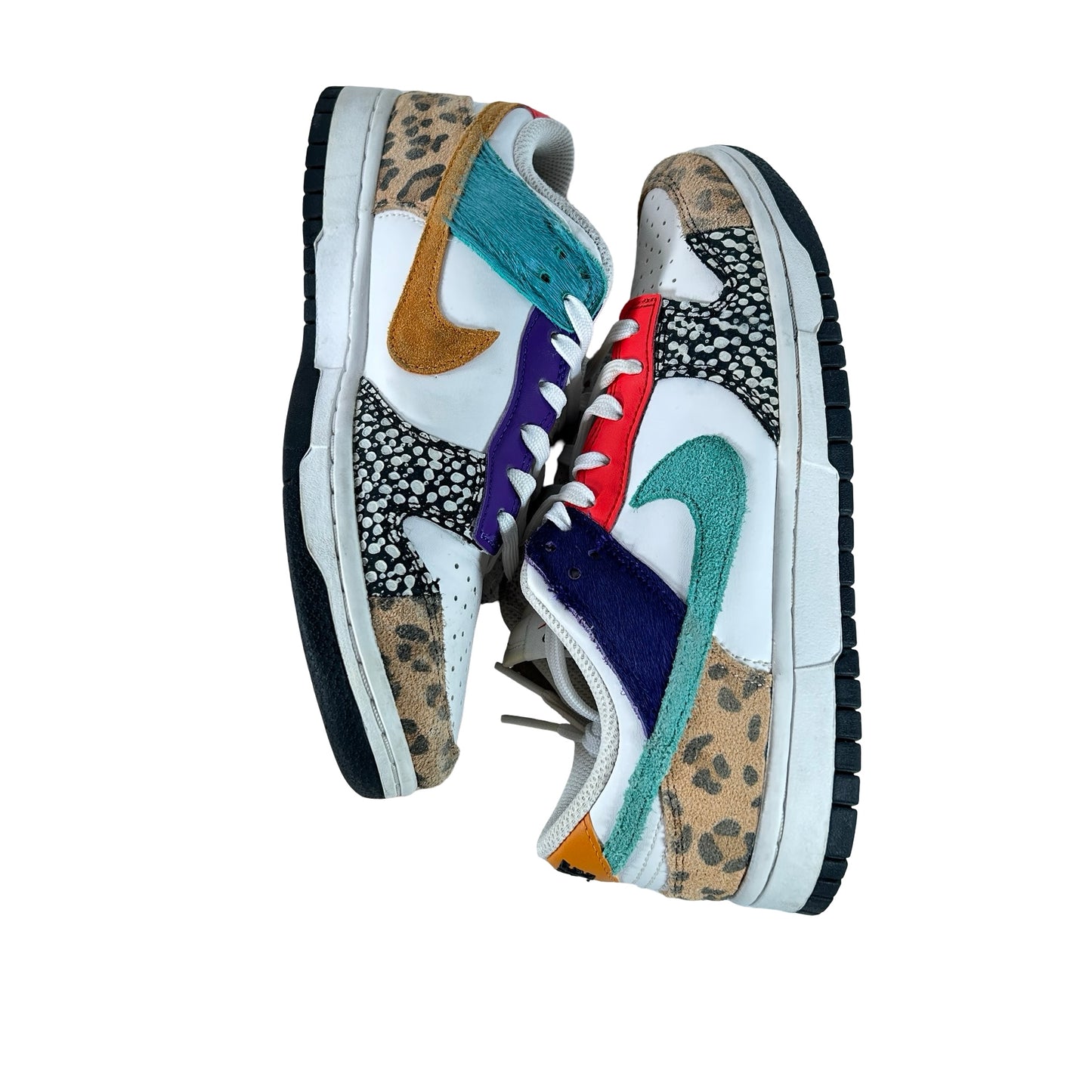 DN3866 100 Nike Dunk Low Safari Mix [USED] - 7 W (Used)