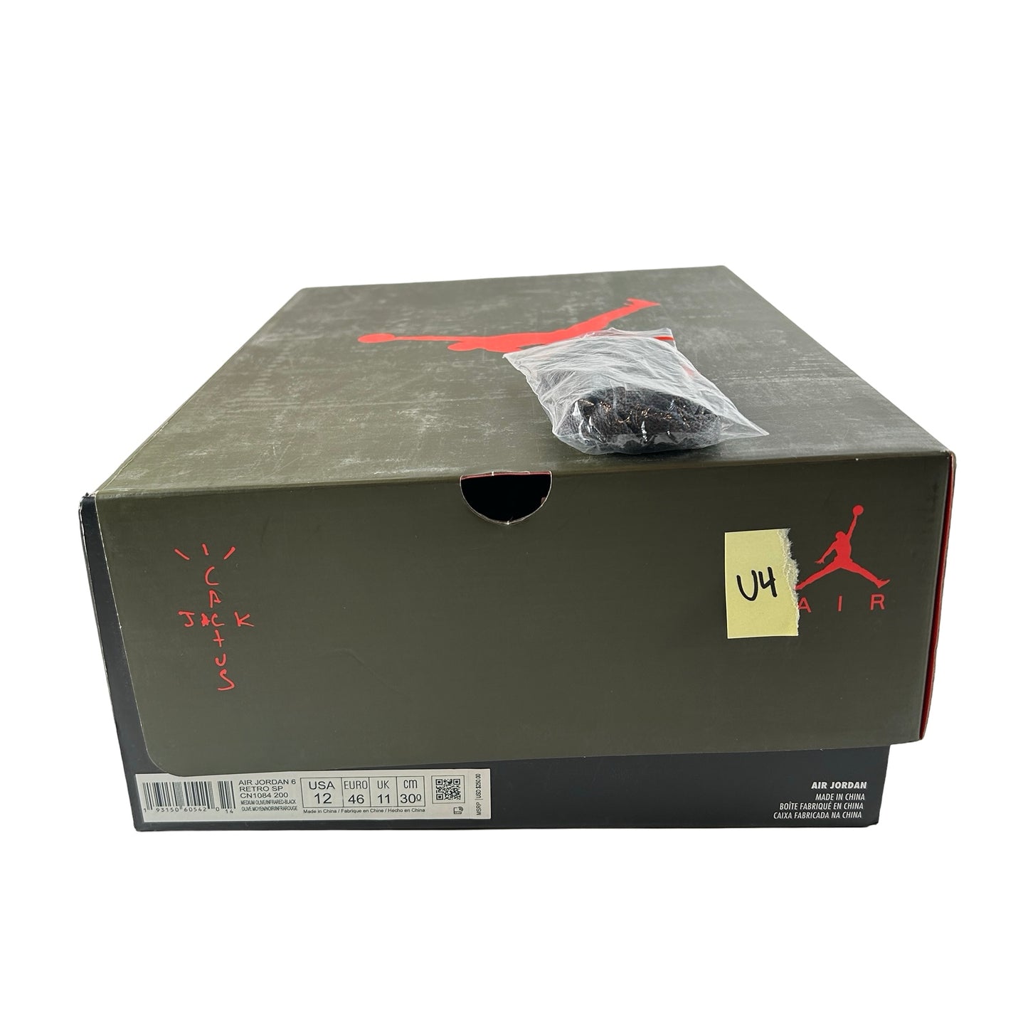 CN1084 200 Jordan 6 Retro Travis Scott [USED] - 12 M (Used4)