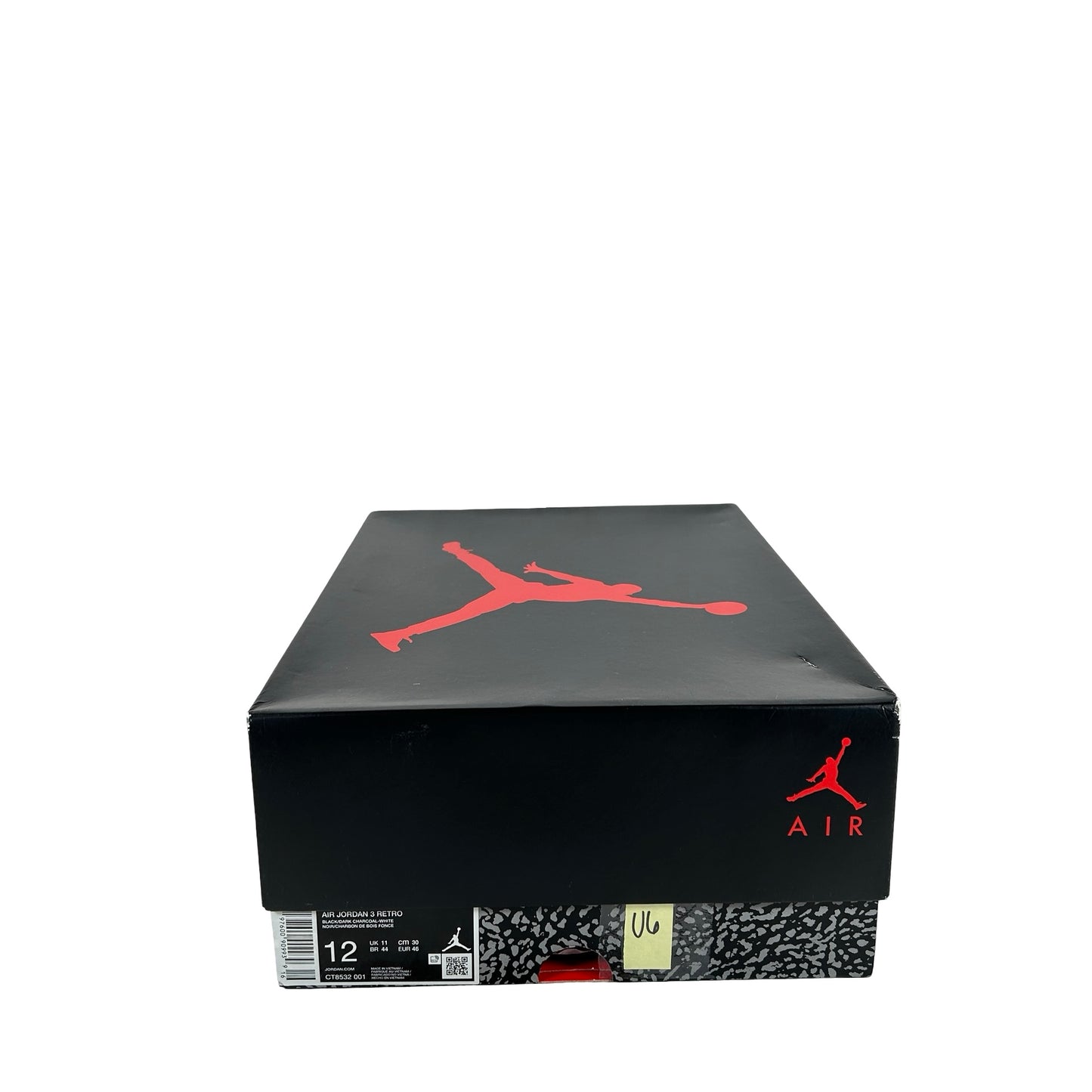 CT8532 001 Jordan 3 Retro Black Cat (2025) [USED] - 12 M (Used6)