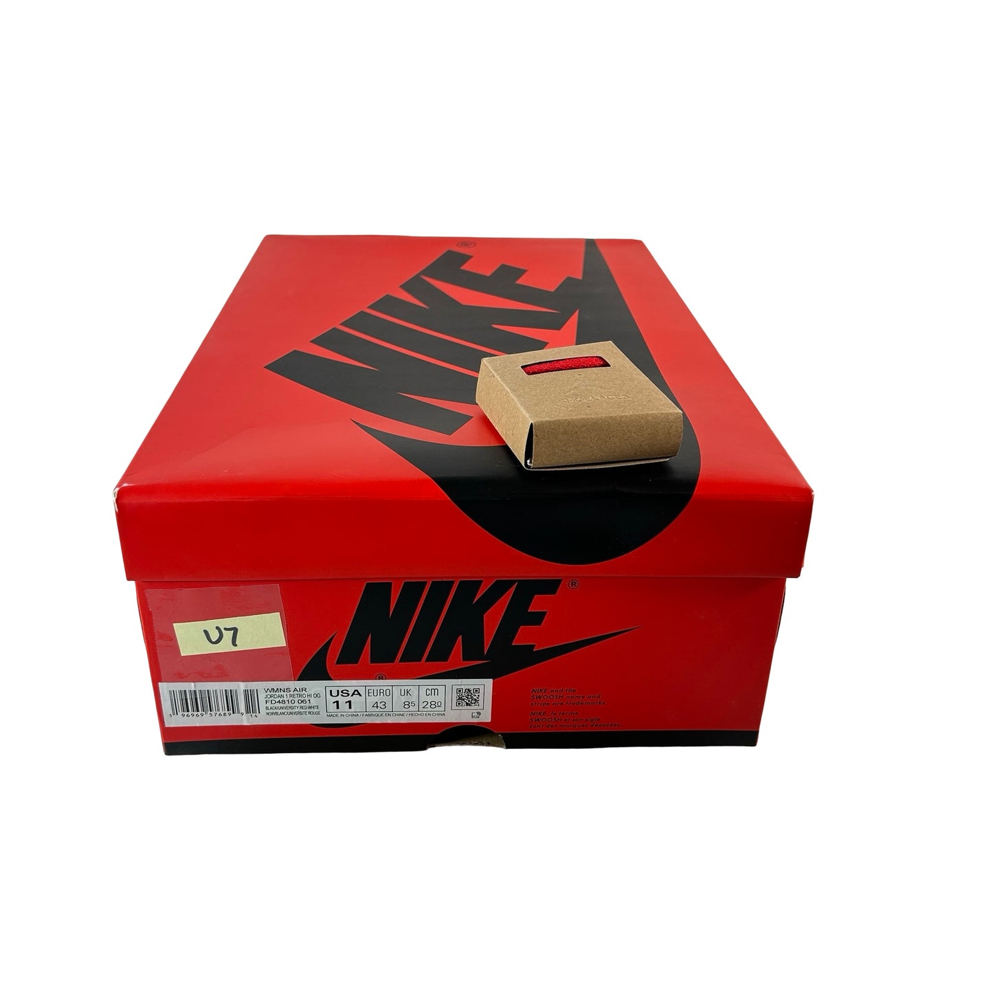 FD4810 061 Jordan 1 Retro High OG Satin Bred [USED] - 11 W (Used7)