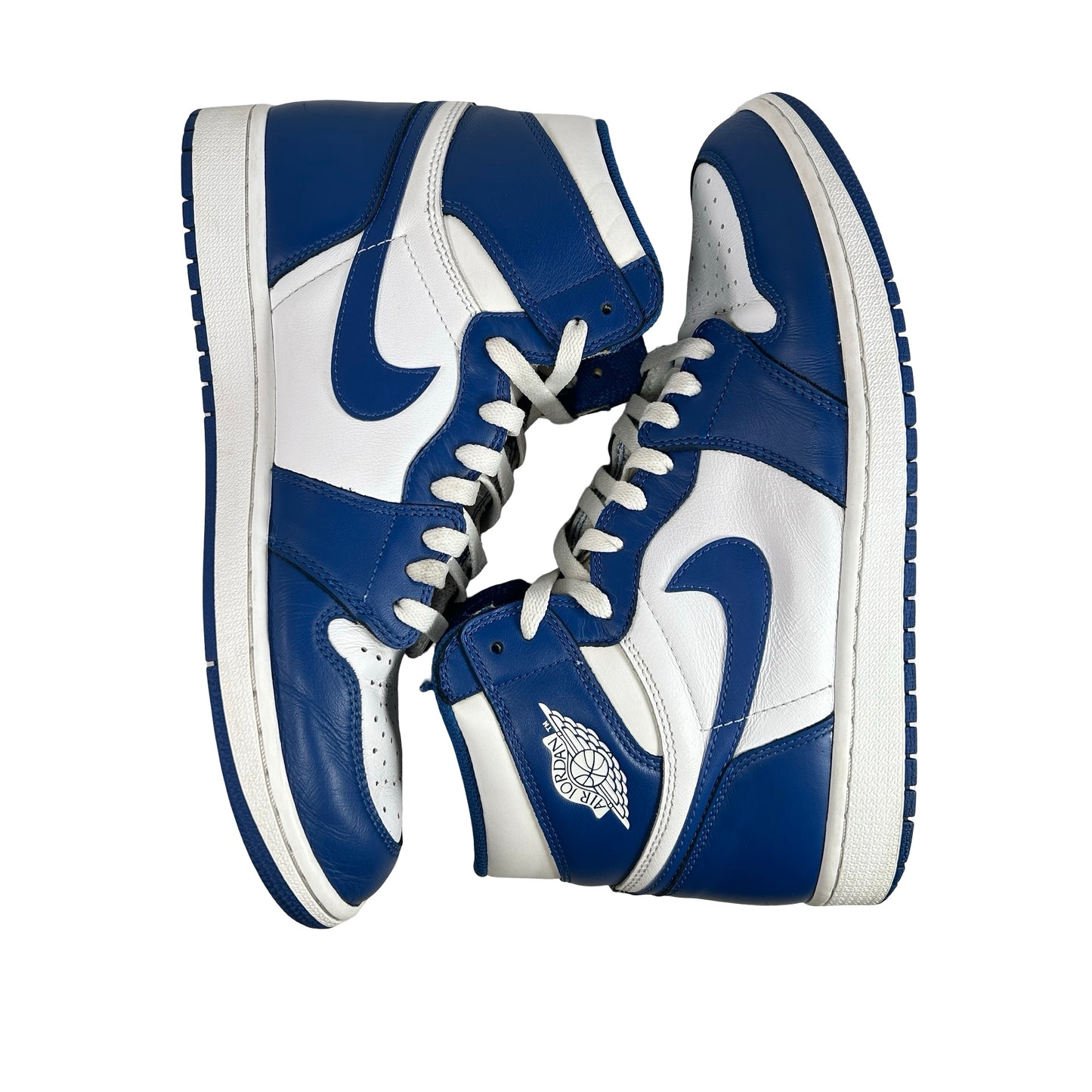 555088 127 Jordan 1 Retro Storm Blue [USED] - 11 M (Used) (No Box)
