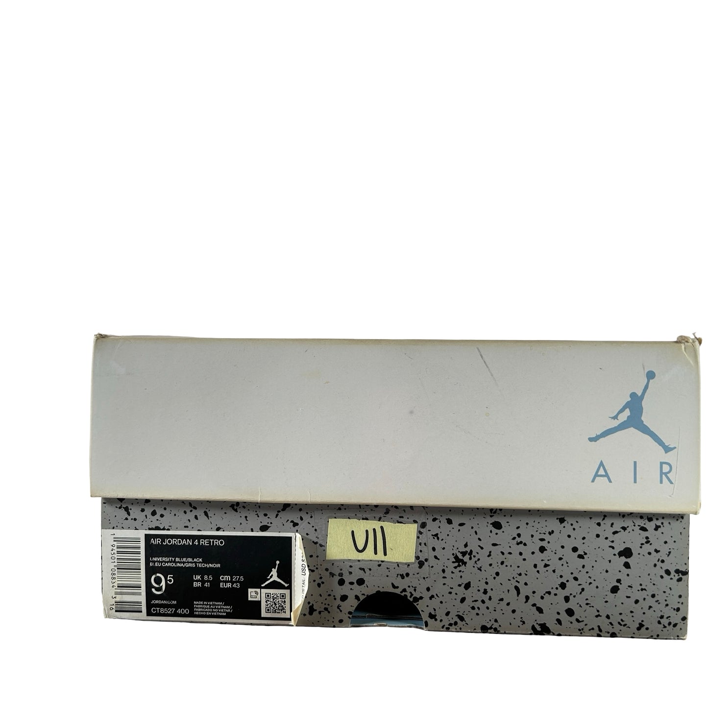 CT8527 400 Jordan 4 University Blue [USED] - 9.5 M (Used11)