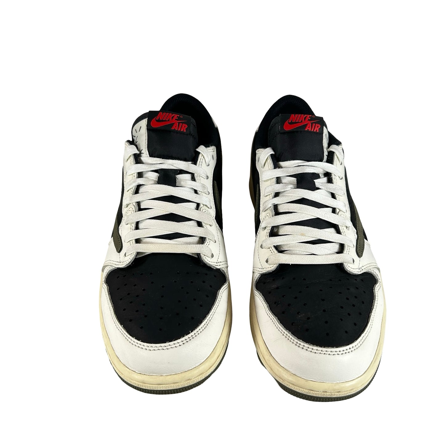 DZ4137 106 Jordan 1 Retro Low OG SP Travis Scott Olive (W) [USED] - 12 W (Used3)