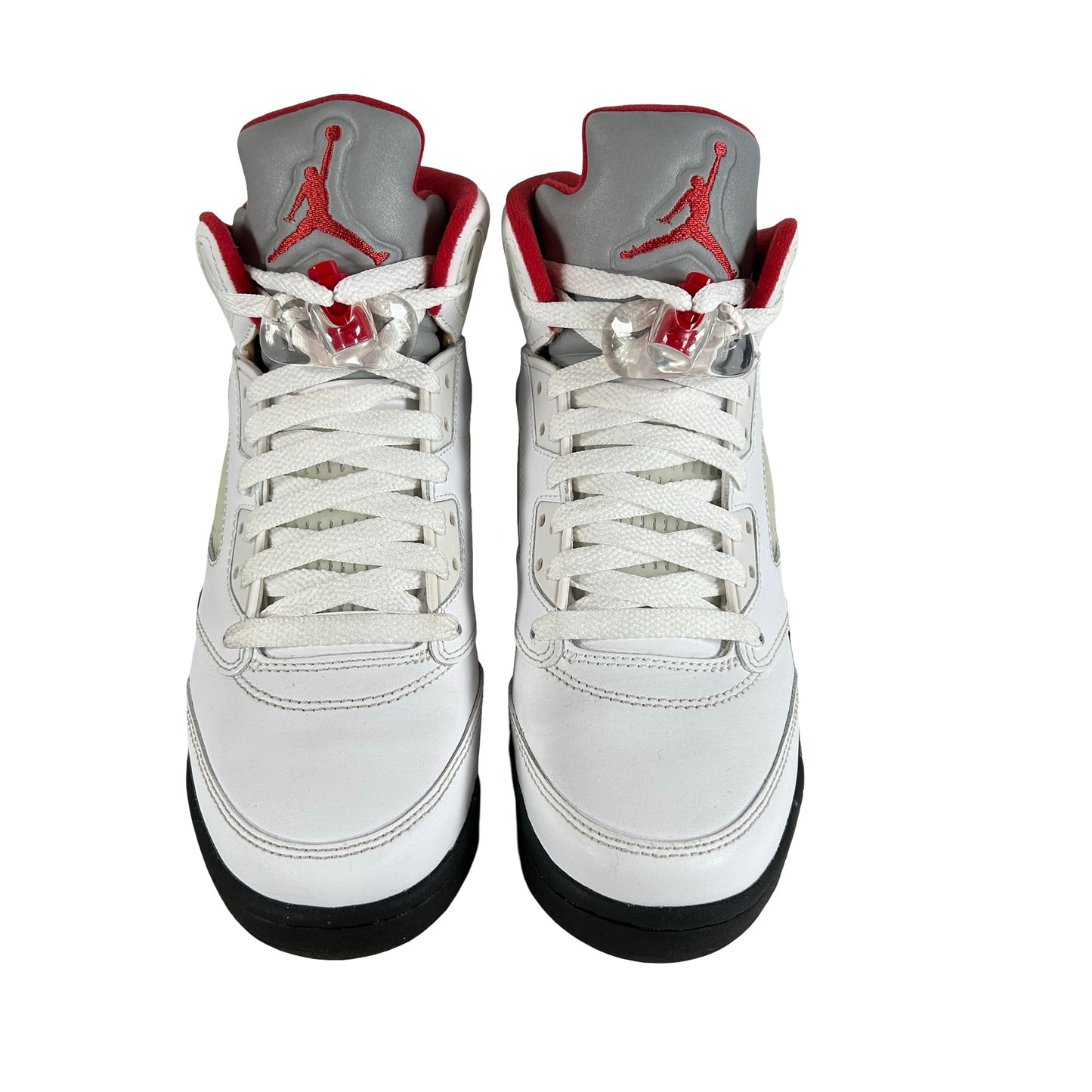 440888 100 Jordan 5 Retro Fire Red 2013 (GS) [USED] - 6 Y (Used)