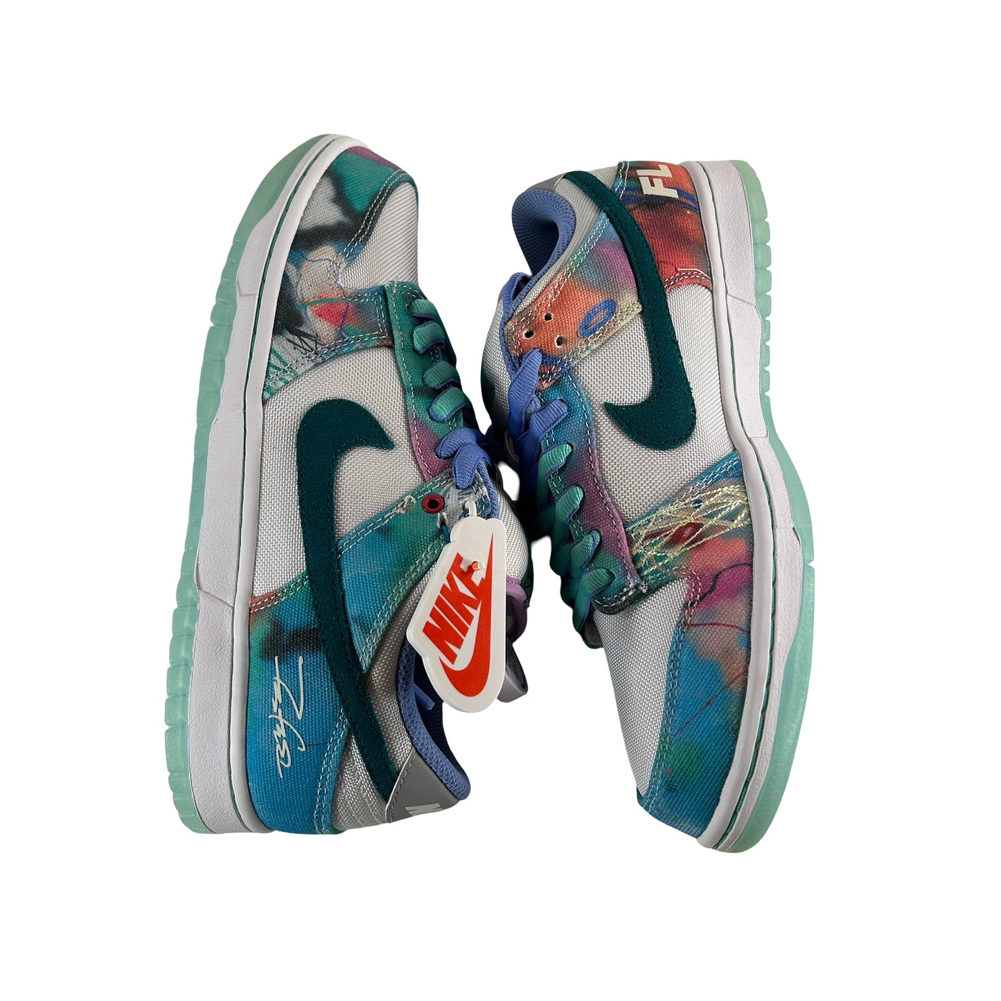 HF6061 400 Nike SB Dunk Low Futura Laboratories Bleached Aqua [CONDITIONAL] - 7.5 M (Slight Yellowing)
