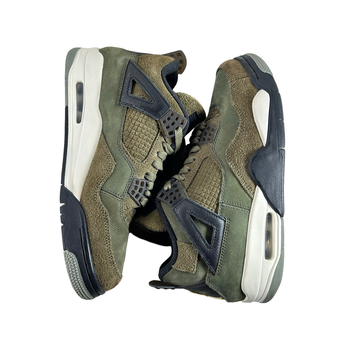 FB9927 200 Air Jordan 4 Craft Medium Olive [USED] - 8 M (Used2) (No Box2)
