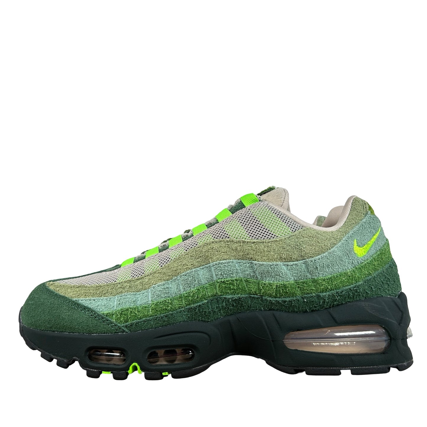 IQ3986 300 Nike Air Max 95 Big Bubble Ducks of a Feather Oregon Ducks The Woods [USED] - 8.5 M (Used)