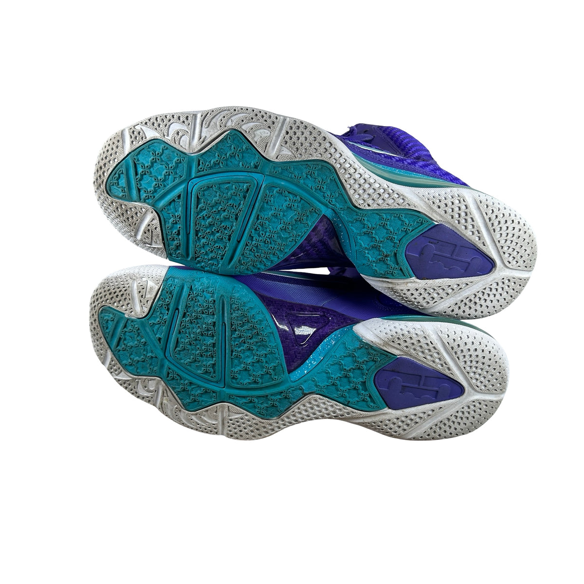469764 500 Nike LeBron 9 Summit Lake Hornets [USED] - 10.5 M (Used)