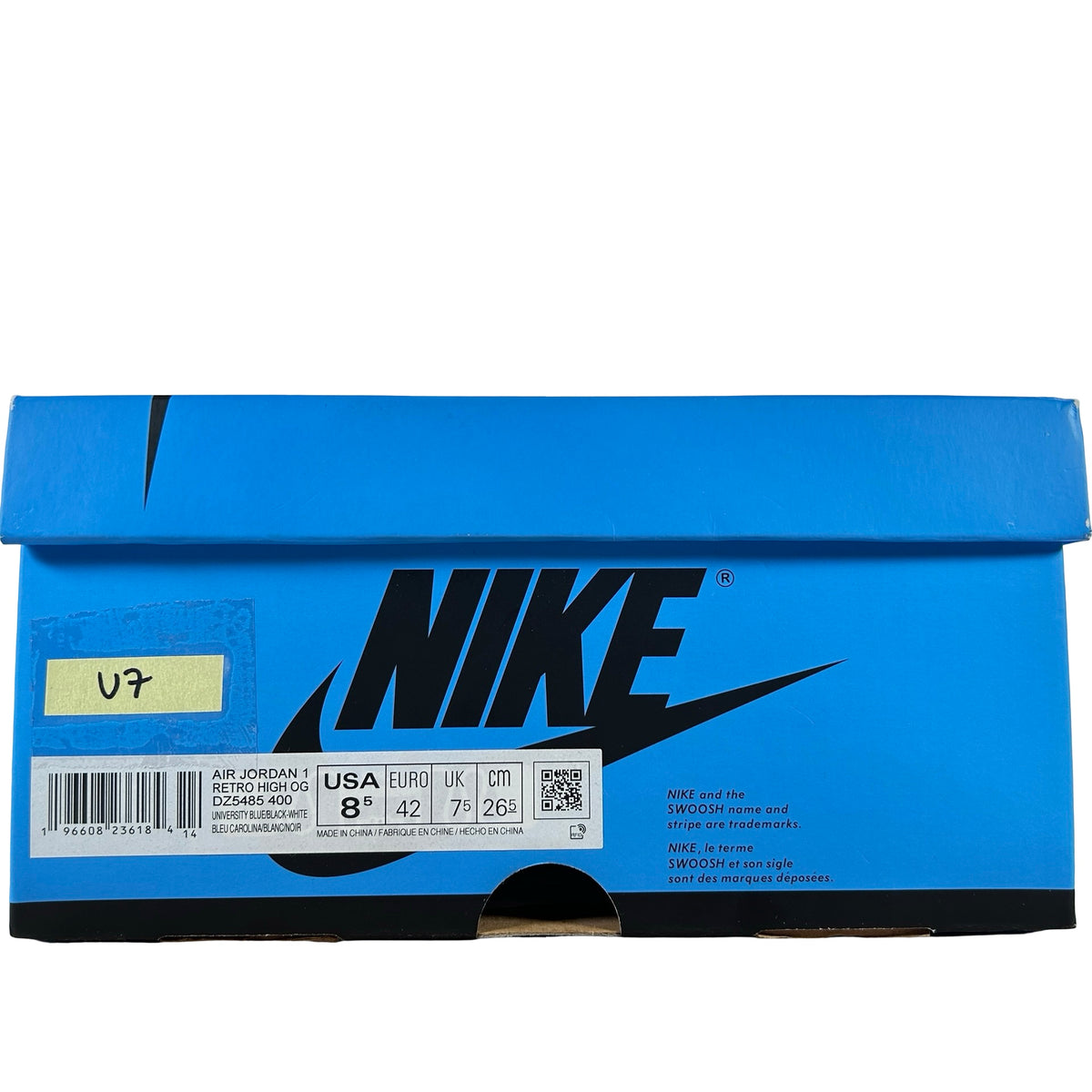 DZ5485 400 Jordan 1 Retro High OG UNC Toe [USED] - 8.5 M (Used7)