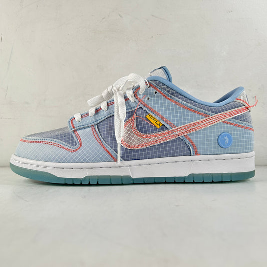 DJ9649 400 Nike Dunk Low Union Passport Pack Argon [CONDITIONAL] - 10.5 M (Slight Yellowing on Right Shoe)