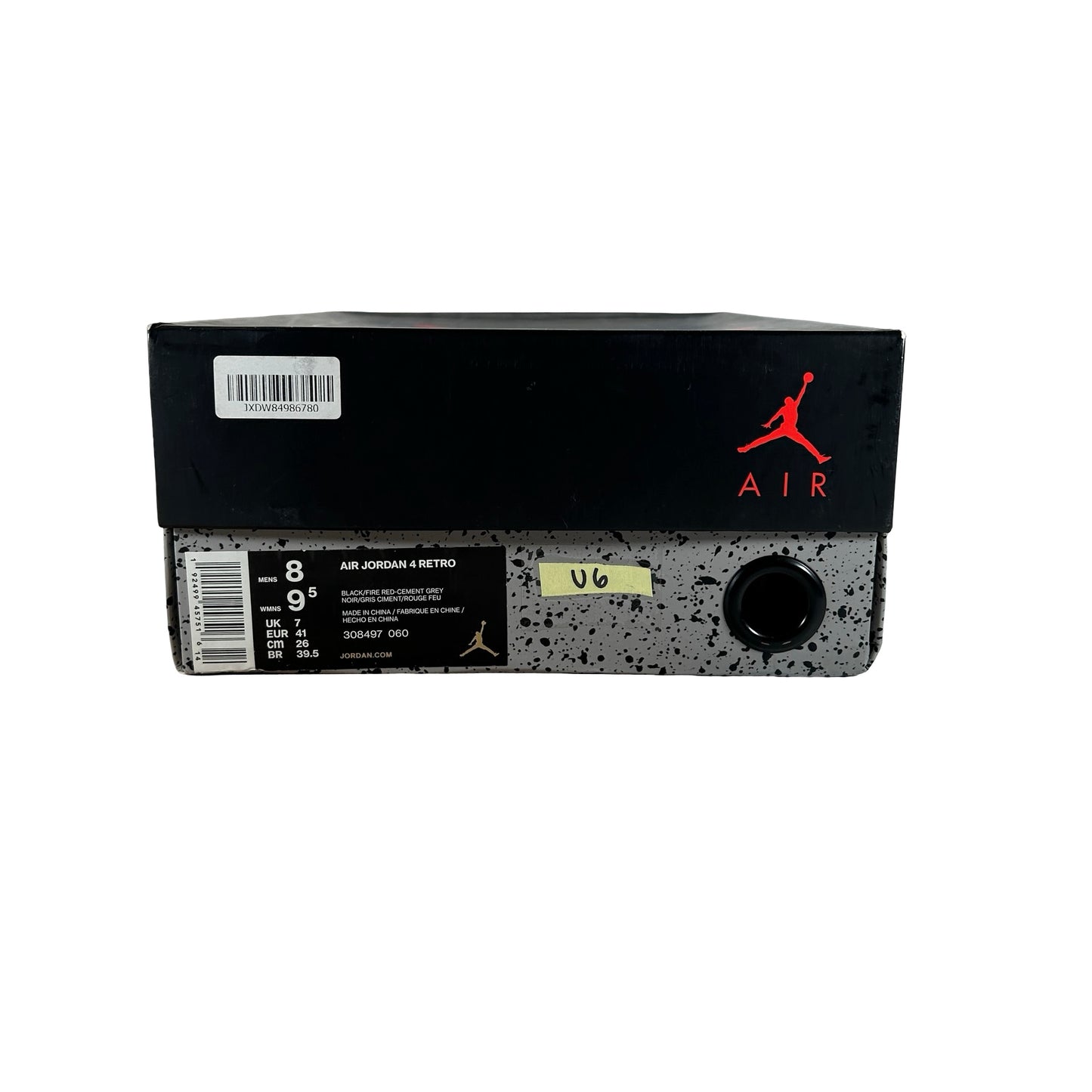 308497 060 Jordan 4 Bred (2019) [USED] - 8 M (Used6)