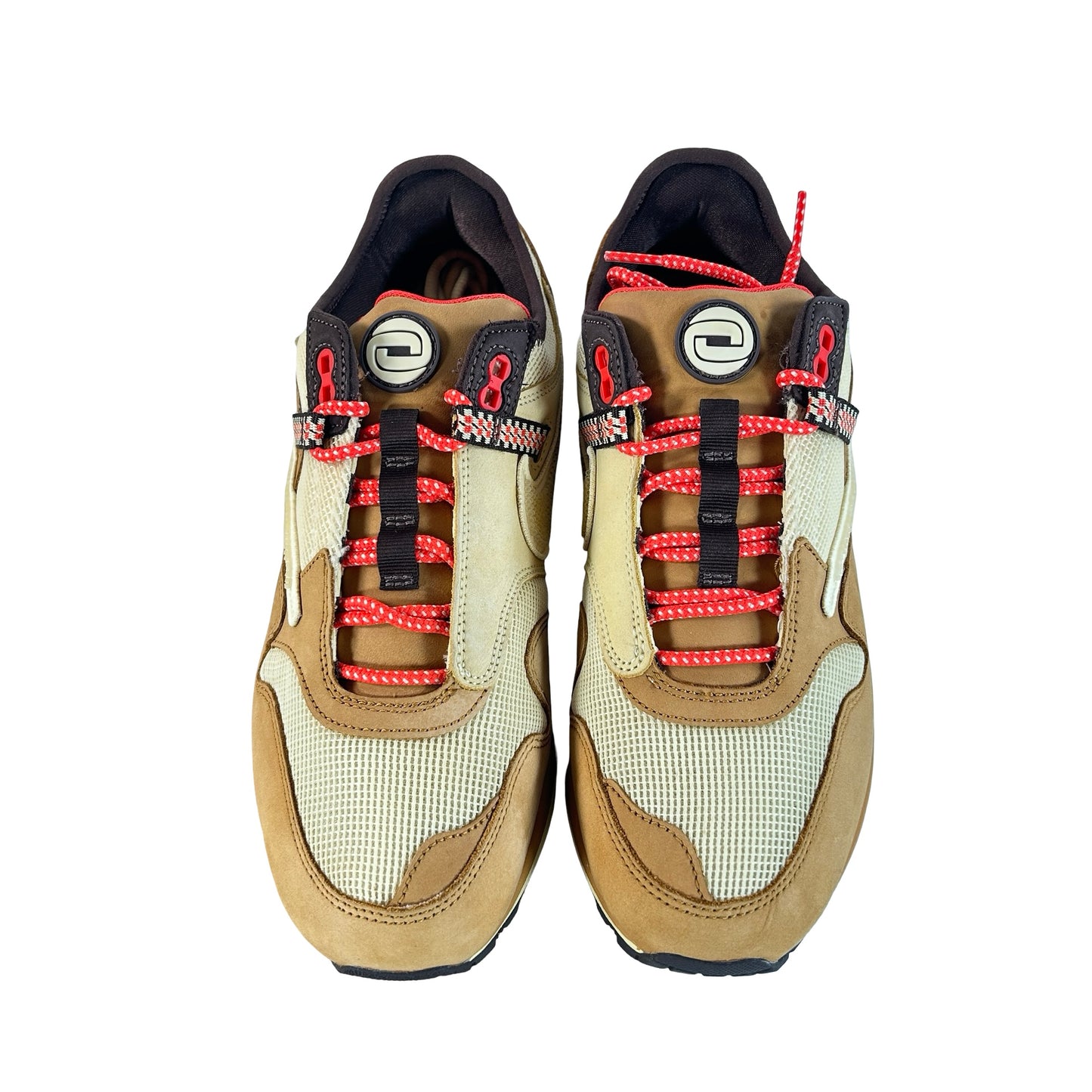 DO9392 701 Nike Air Max 1 Travis Scott Cactus Jack Wheat Lemon Drop [USED] - 10 M (Used)