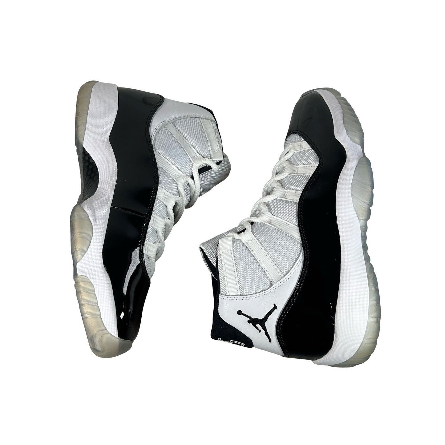 378037 100 Jordan 11 Concord - 9 M (Yellowing Soles2)