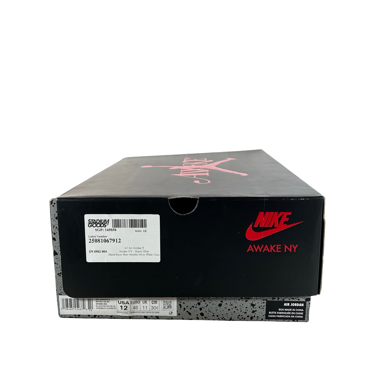 DV4982 004 Jordan 5 Retro Awake NY Black [USED] - 12 M (Used)
