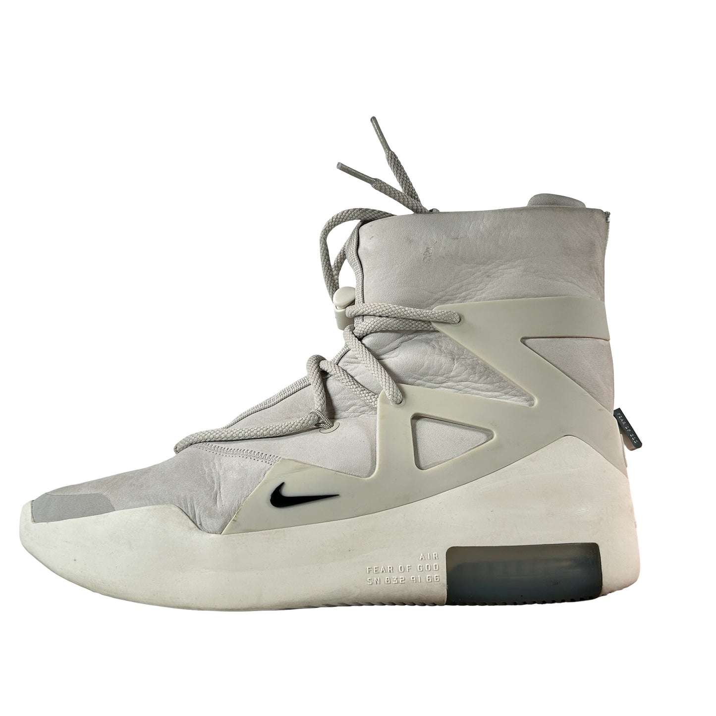 AR4237 002 Nike Air Fear Of God 1 Light Bone [USED] - 8.5 M (Used)