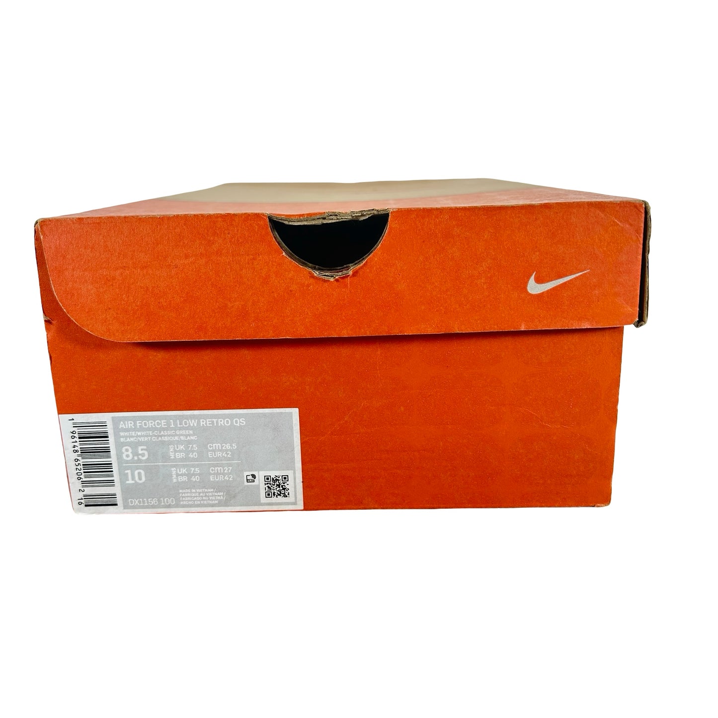 DX1156 100 Nike Air Force 1 Low Retro QS West Indies (2022) [USED] - 8.5 M (Used)