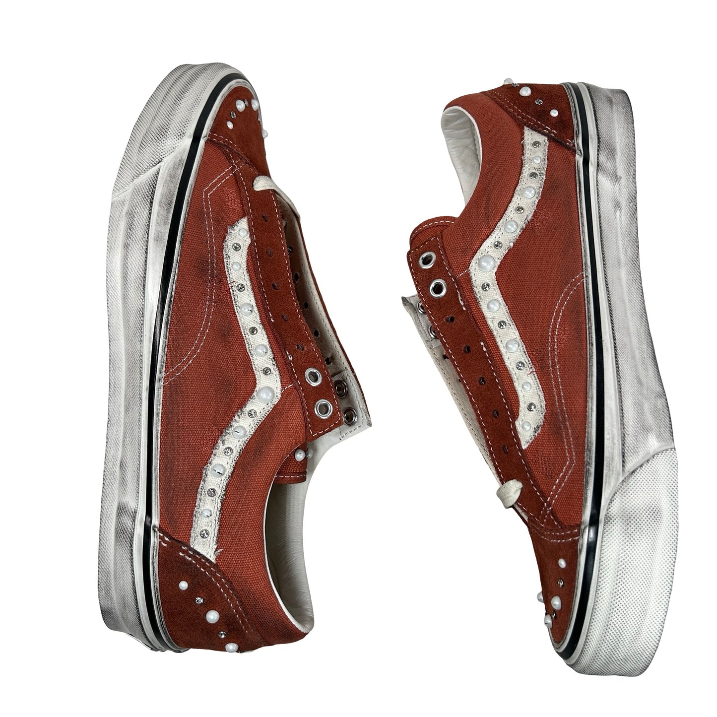 VN000E8VFSB Vans LX Old Skool 36 Pearlized Rust Bronze [USED] - 11 M (Used)