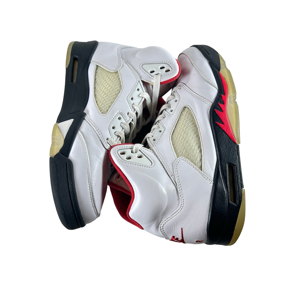 DA1911 102 Jordan 5 Fire Red [USED] - 8 M (Used (Replace Box)