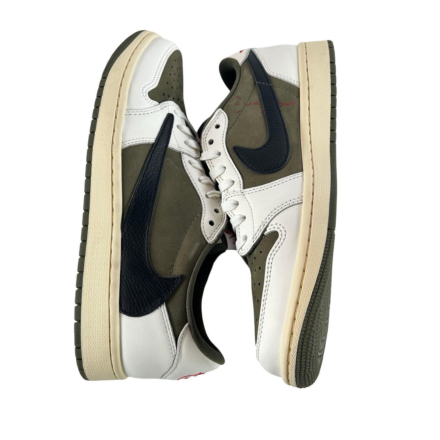 DM7866 200 Jordan 1 Retro Low OG SP Travis Scott Medium Olive [USED] - 9 M (Used4)