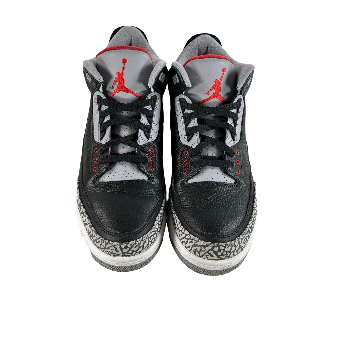 854262 001 Jordan 3 Black Cement 2018 [USED] - 14 M (Used2)