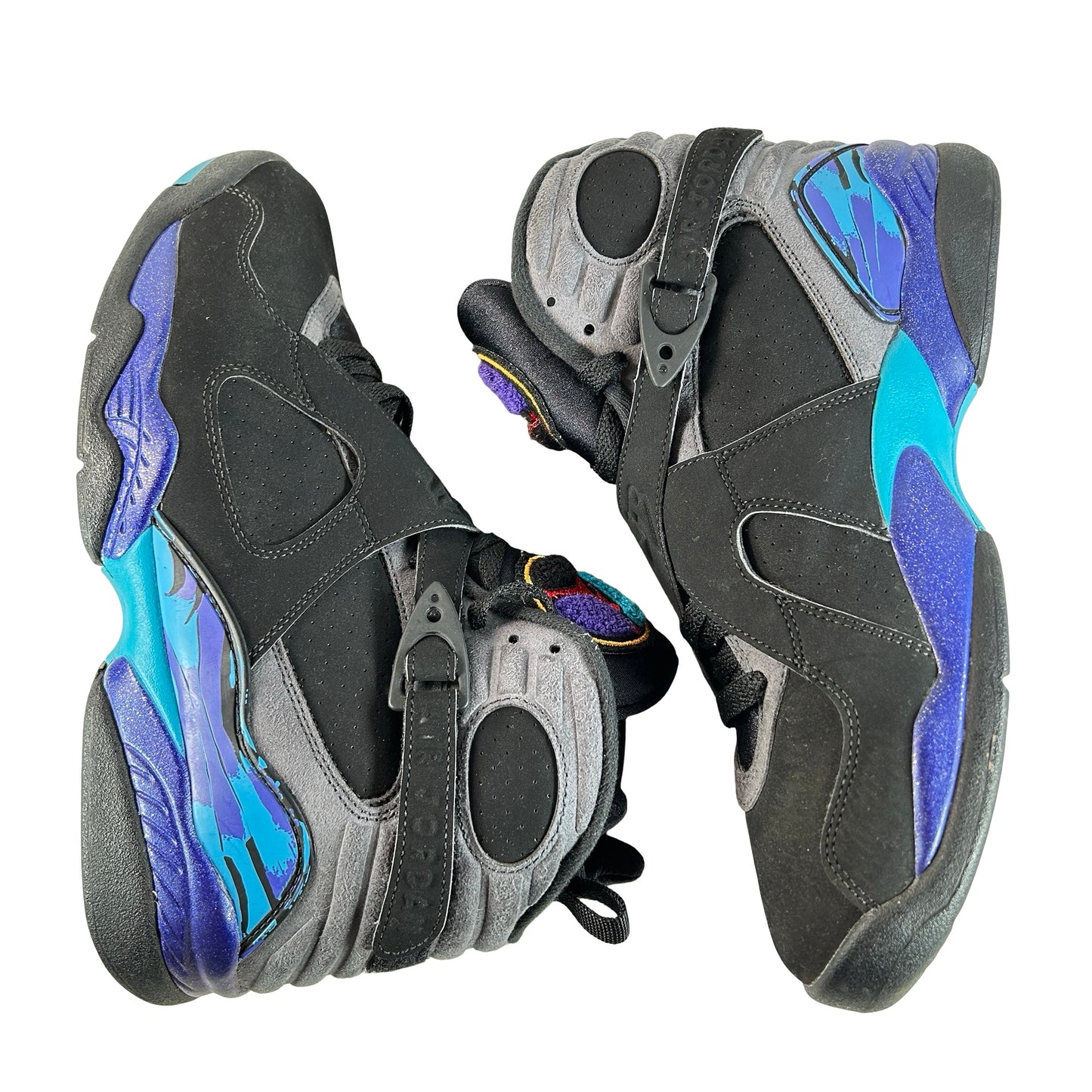 305381 025 Jordan 8 Retro Aqua (2015) [USED] - 9 M (Used3) (No Box3)