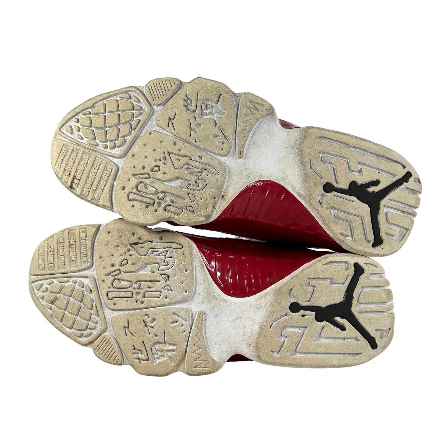 302370 160 Jordan 9 Retro White Gym Red [USED] - 7.5 M (Used)