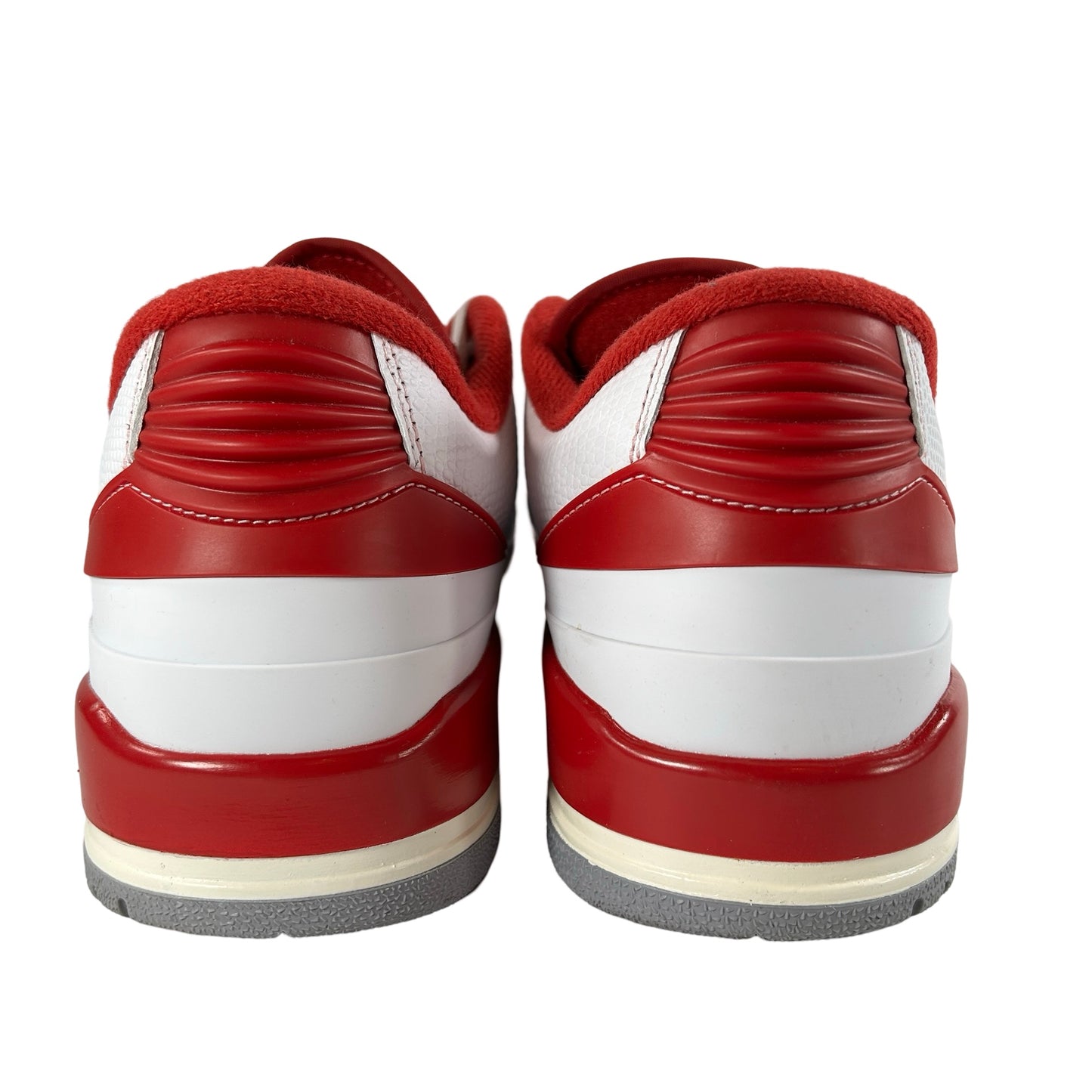 FD0383 161 Jordan 2/3 White Varsity Red [USED] - 10 M (Used)