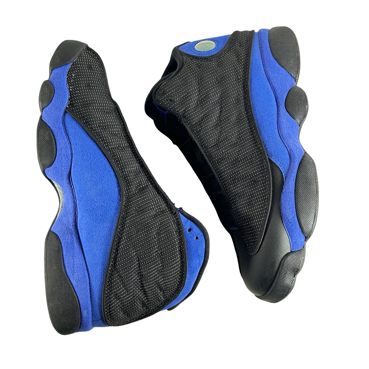 414571 040 Jordan 13 Retro Black Hyper Royal [USED] - 10 M (Used)