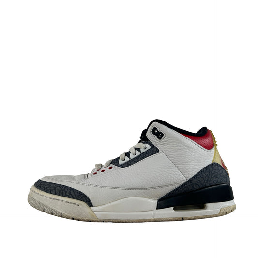 CZ6431 100 Jordan 3 Retro SE Fire Red Denim (2020) [USED] - 10.5 M (Used) (No Box)
