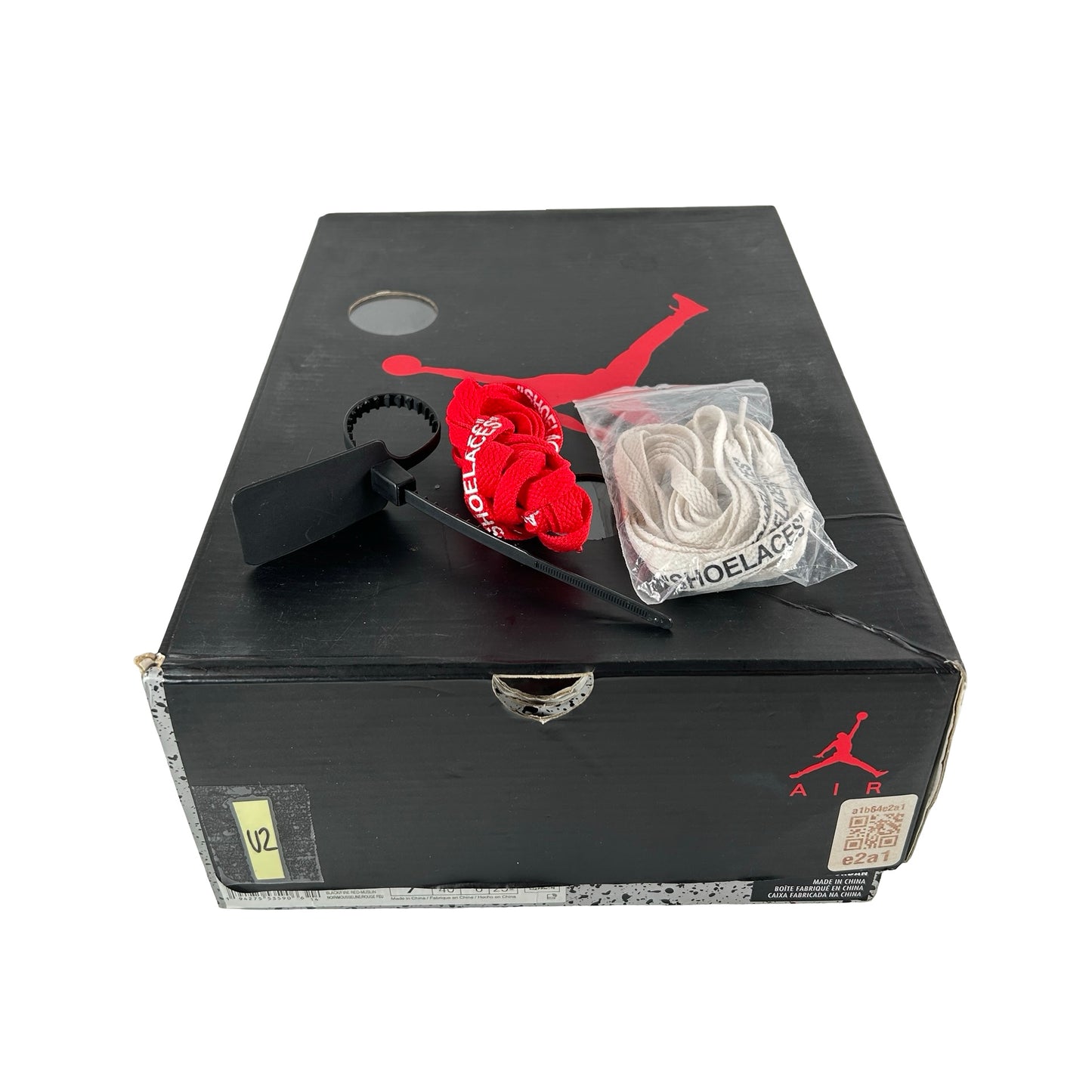 CT8480 001 Jordan 5 Blanco roto Negro