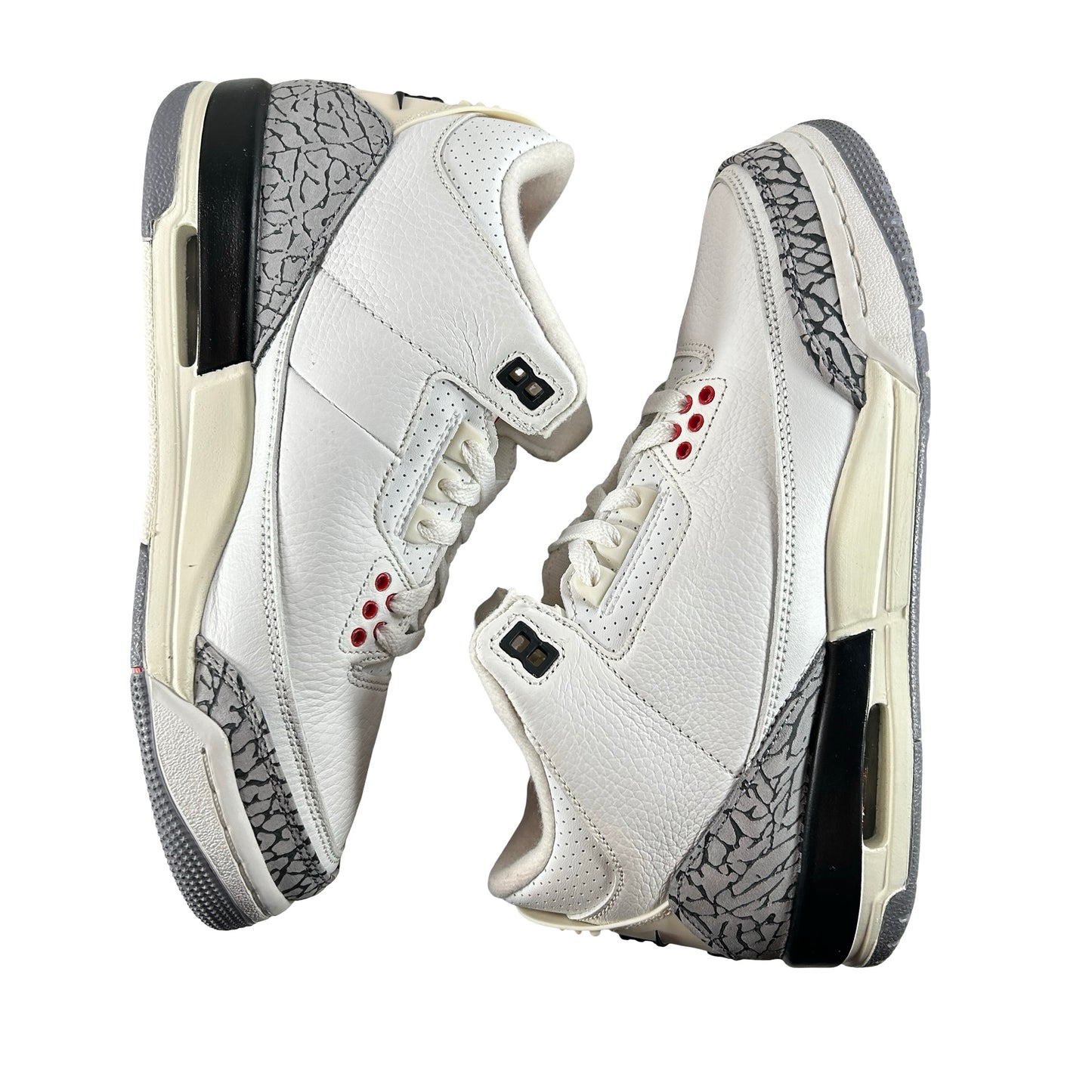 DM0967 100 Jordan 3 Retro White Cement Reimagined (GS) [USED]  - 6.5 Y (Used6)