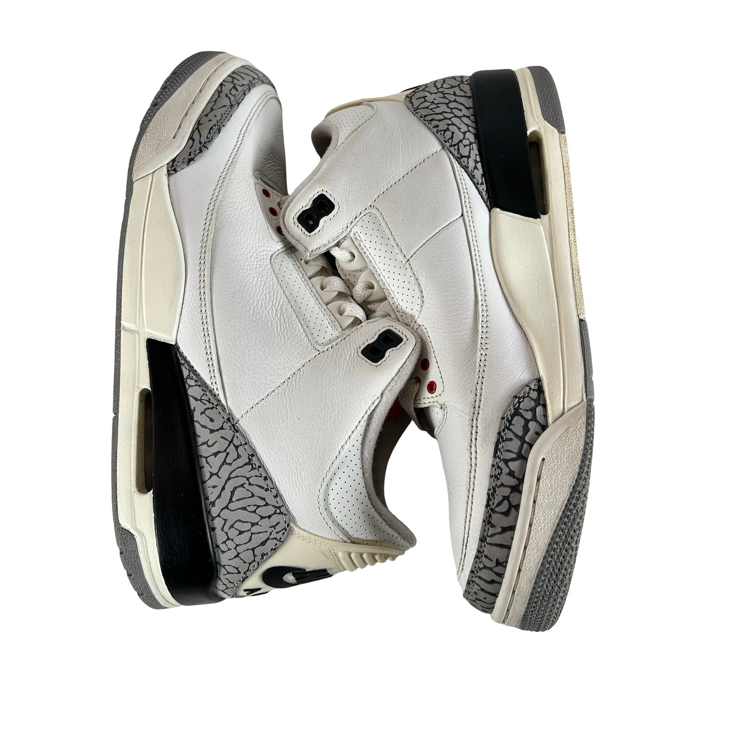 DN3707 100 Jordan 3 Retro White Cement Reimagined [USED] - 9.5 M (Used18)