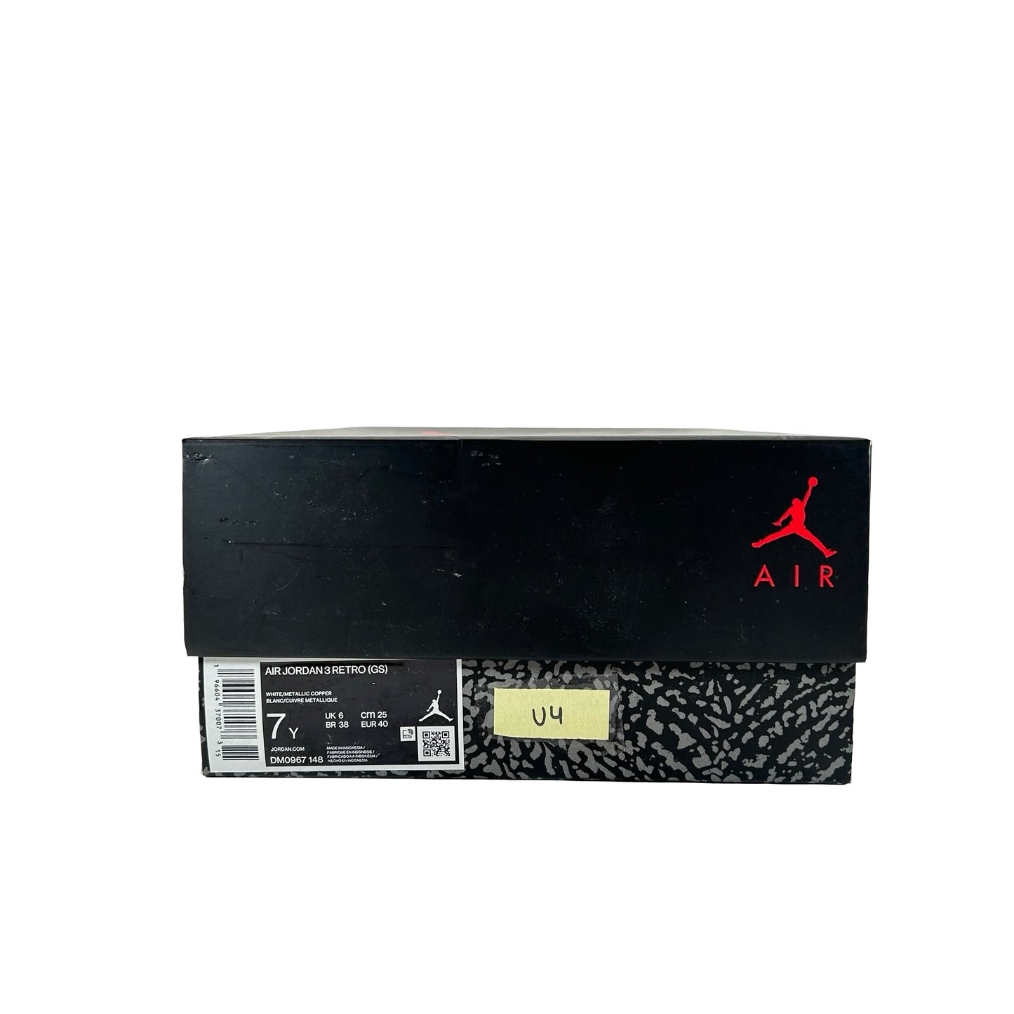 DM0967 148 Jordan 3 Retro Wizards (GS) [USED] - 7 Y (Used4)