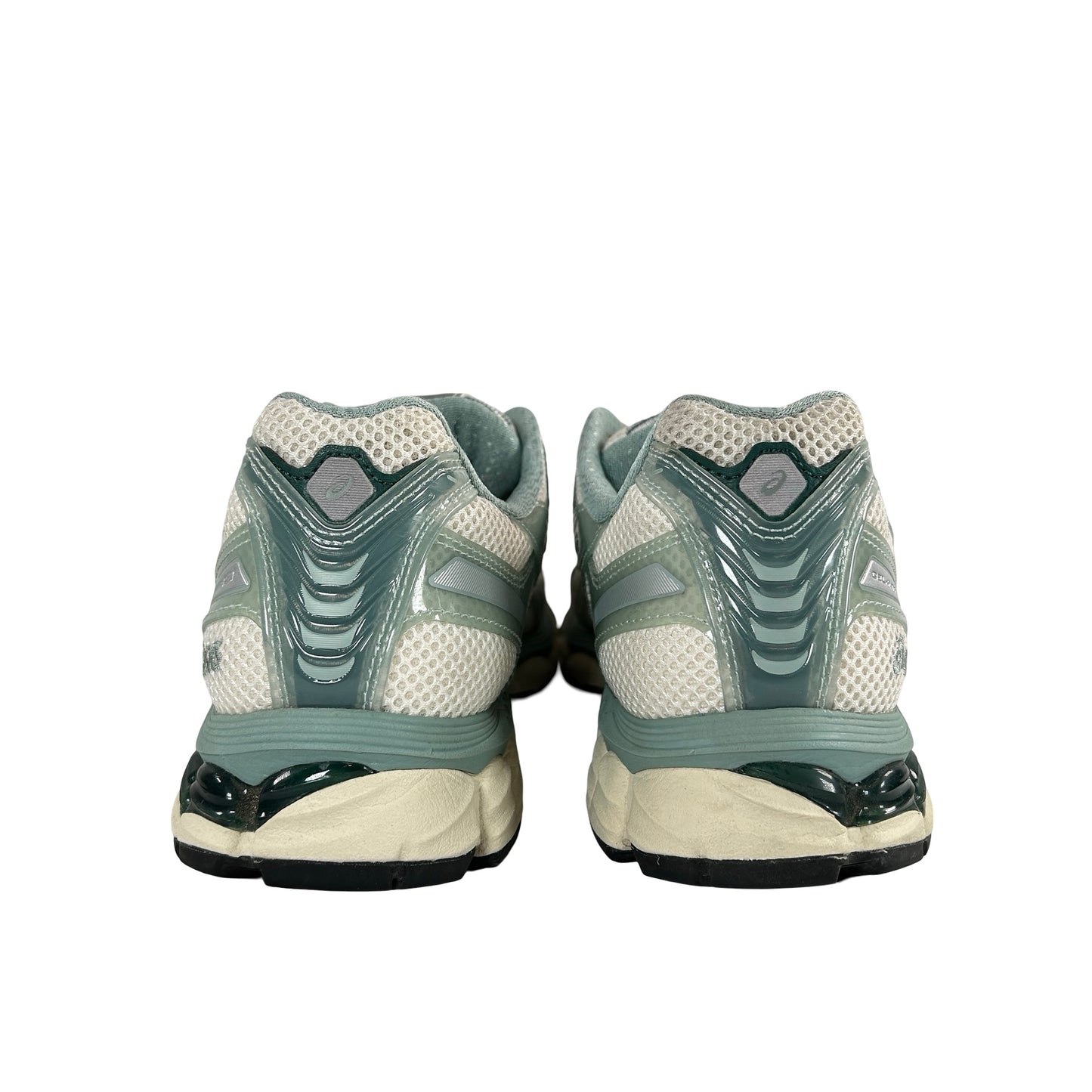 1203A675 100 ASICS Gel-Kayano 12.1 Kith Cream Sage [USED] - 8.5 M (Used) (No Box)
