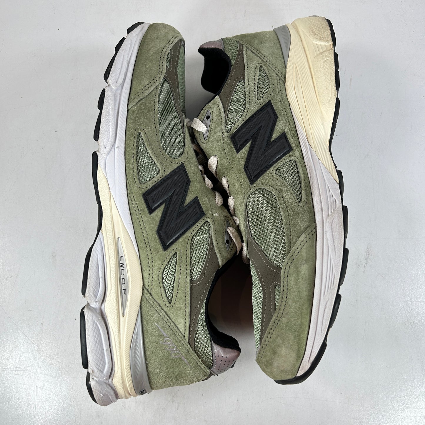 M990JD3 New Balance 990v3 MiUSA JJJJound Olive [USED] - 13 M (Used) (No Box2)