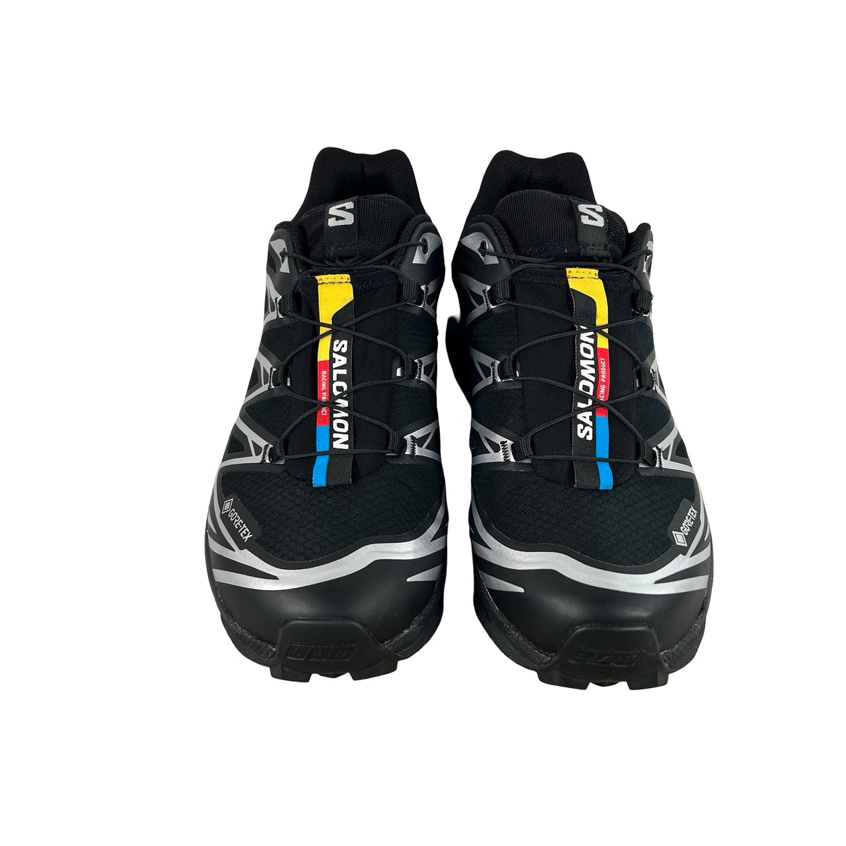 L47450600 Salomon XT-6 Gore-Tex Black Silver [USED] - 8.5 M (Used)