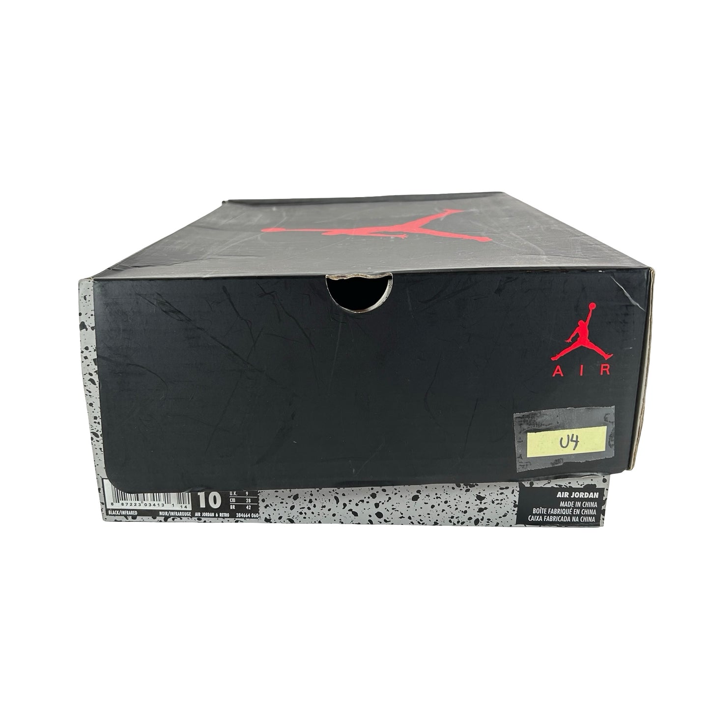 384664 060 Jordan 6 Retro Black Infrared (2019) [USED] - 10 M (Used4)