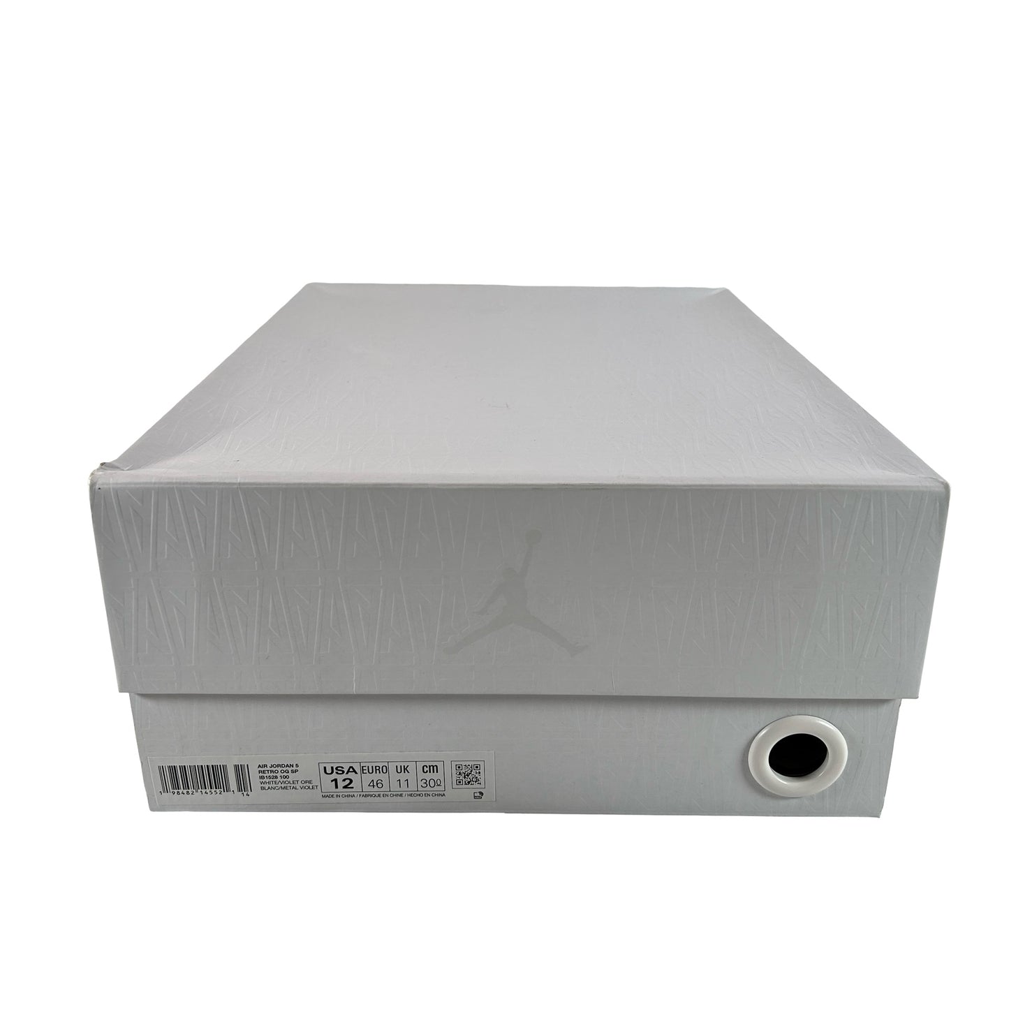 IB1528 100 A Ma Maniére Retro Air Jordan 5 Violet Ore Burgundy Crush (USED) - 12 M (Used)