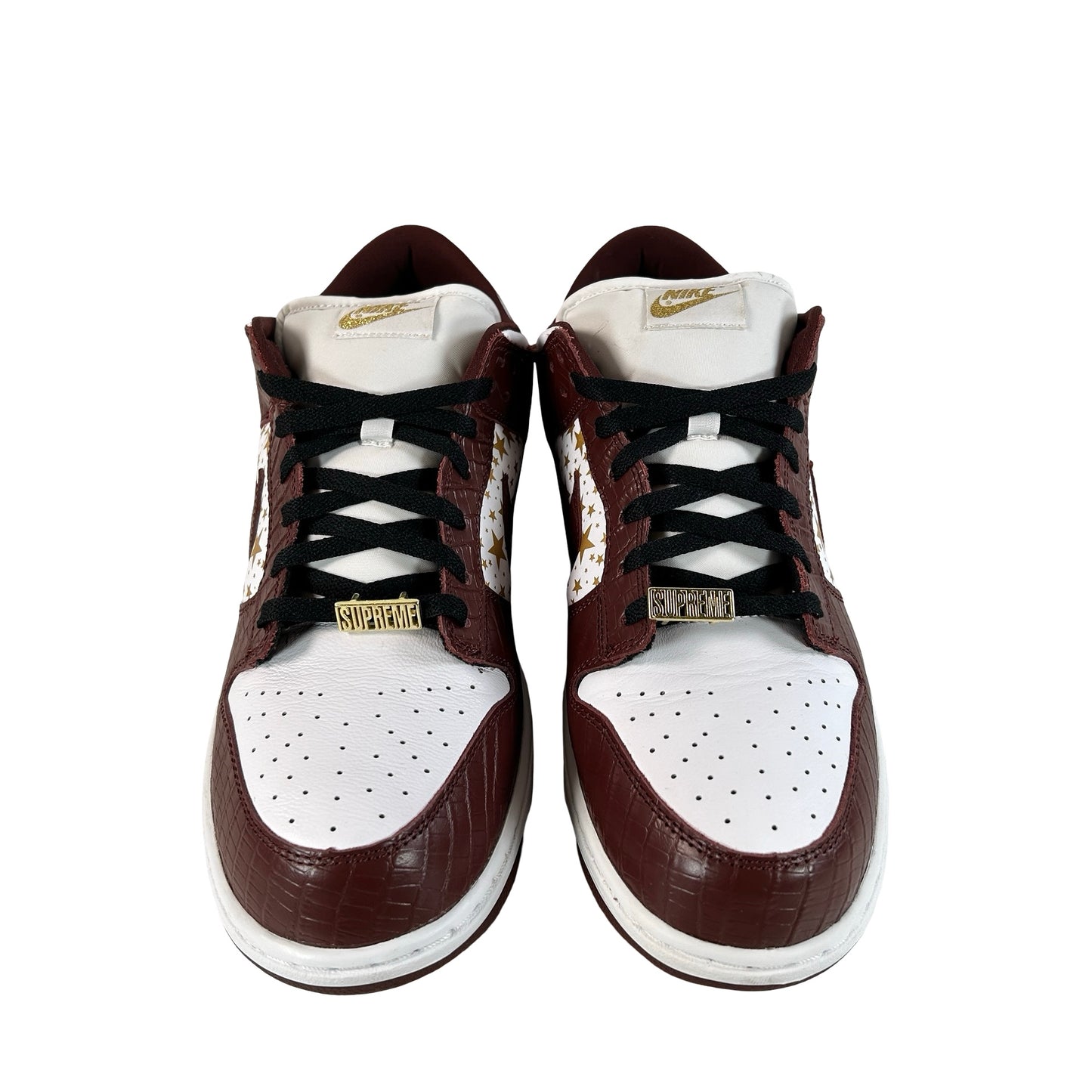 DH3228 103 Supreme Dunk SB Low Brown [USED] - 12 M (Used3)