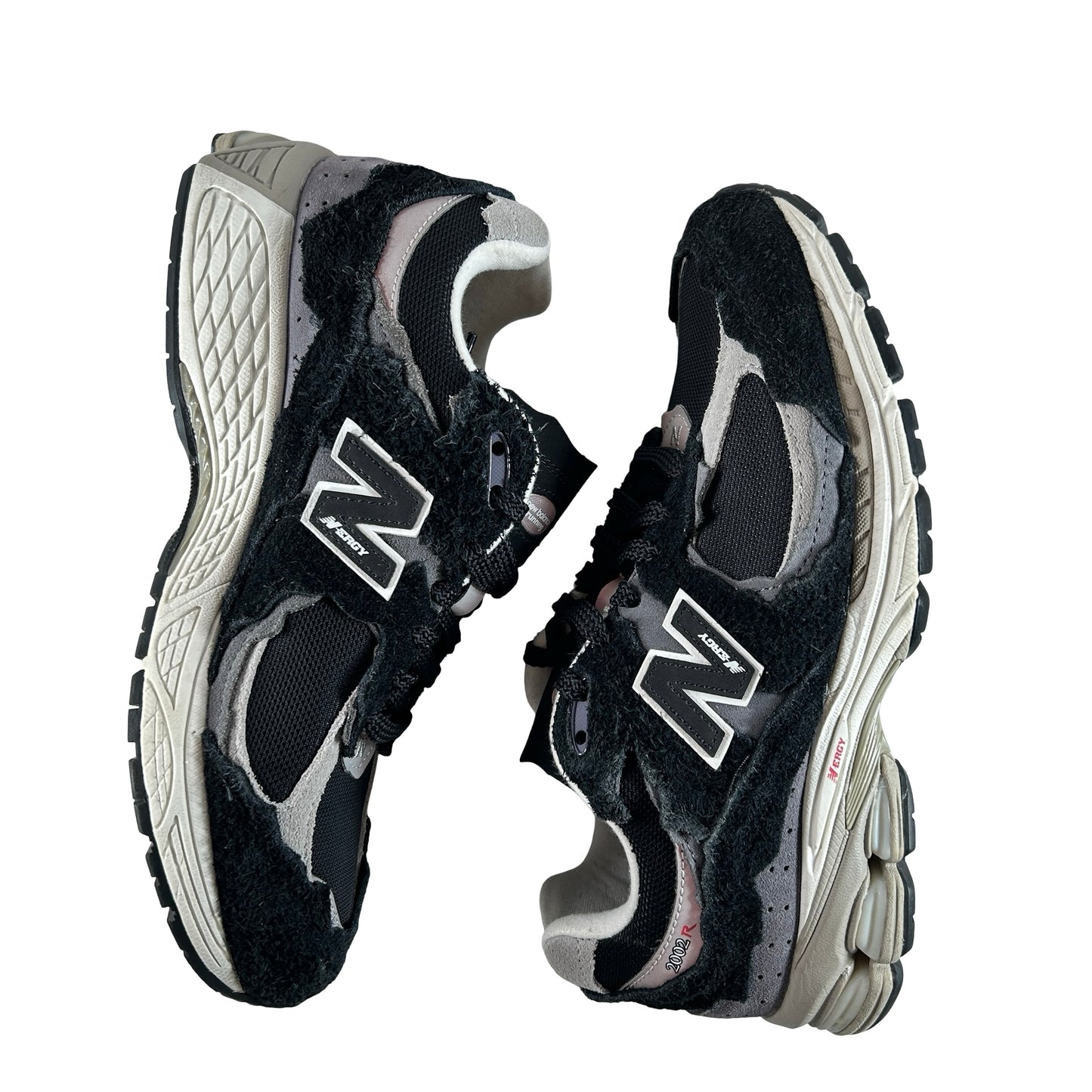 M2002RDJ New Balance 2002R Protection Pack Black Grey [USED] - 7.5 M (Used) (No Box)